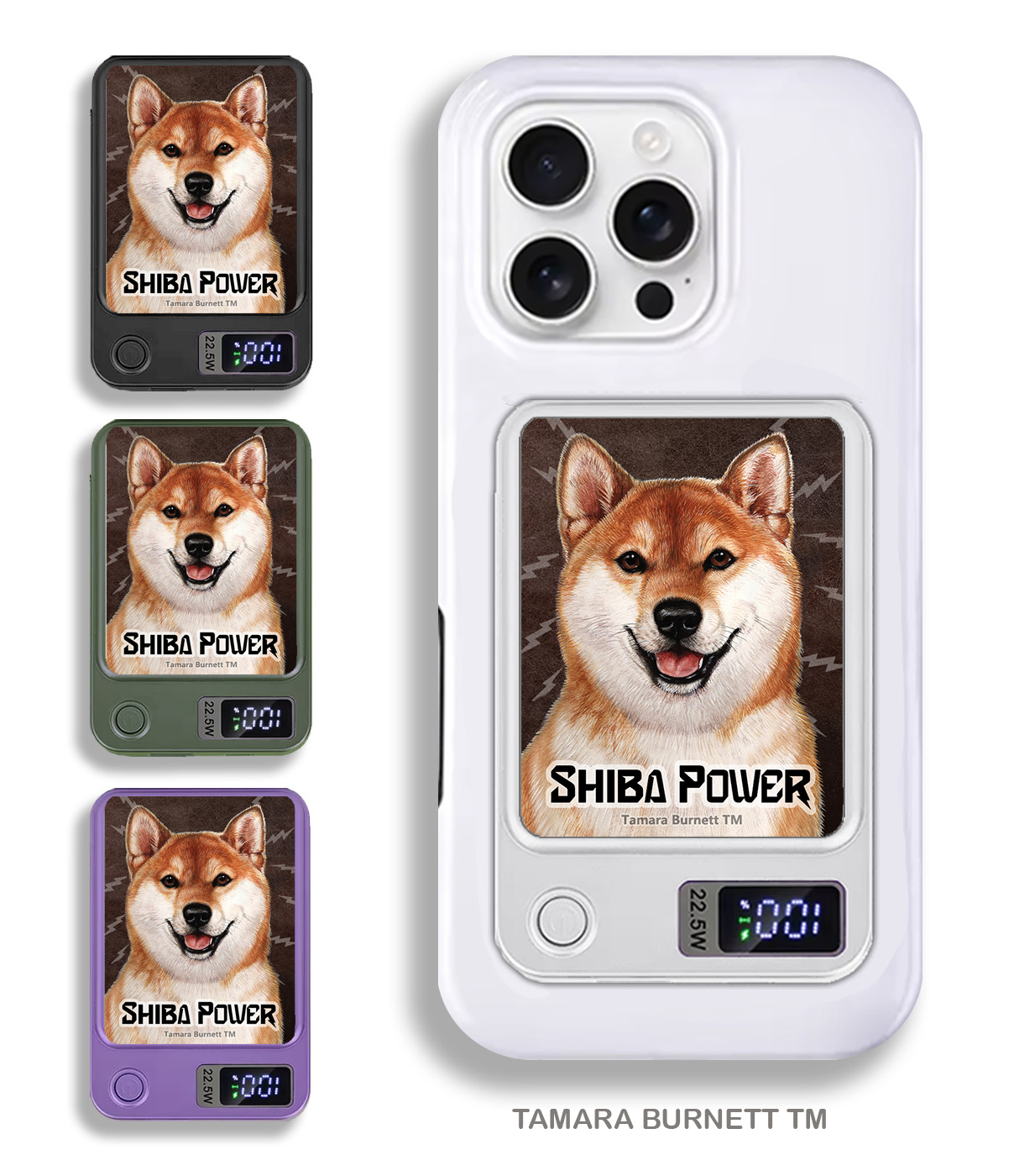 An image of product 34098 - Shiba Inu Red and White - Phone Bank