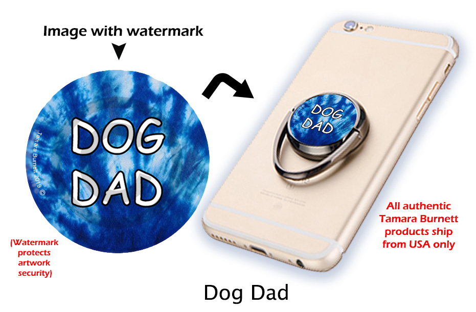 Dog Dad - Phone Stand Image