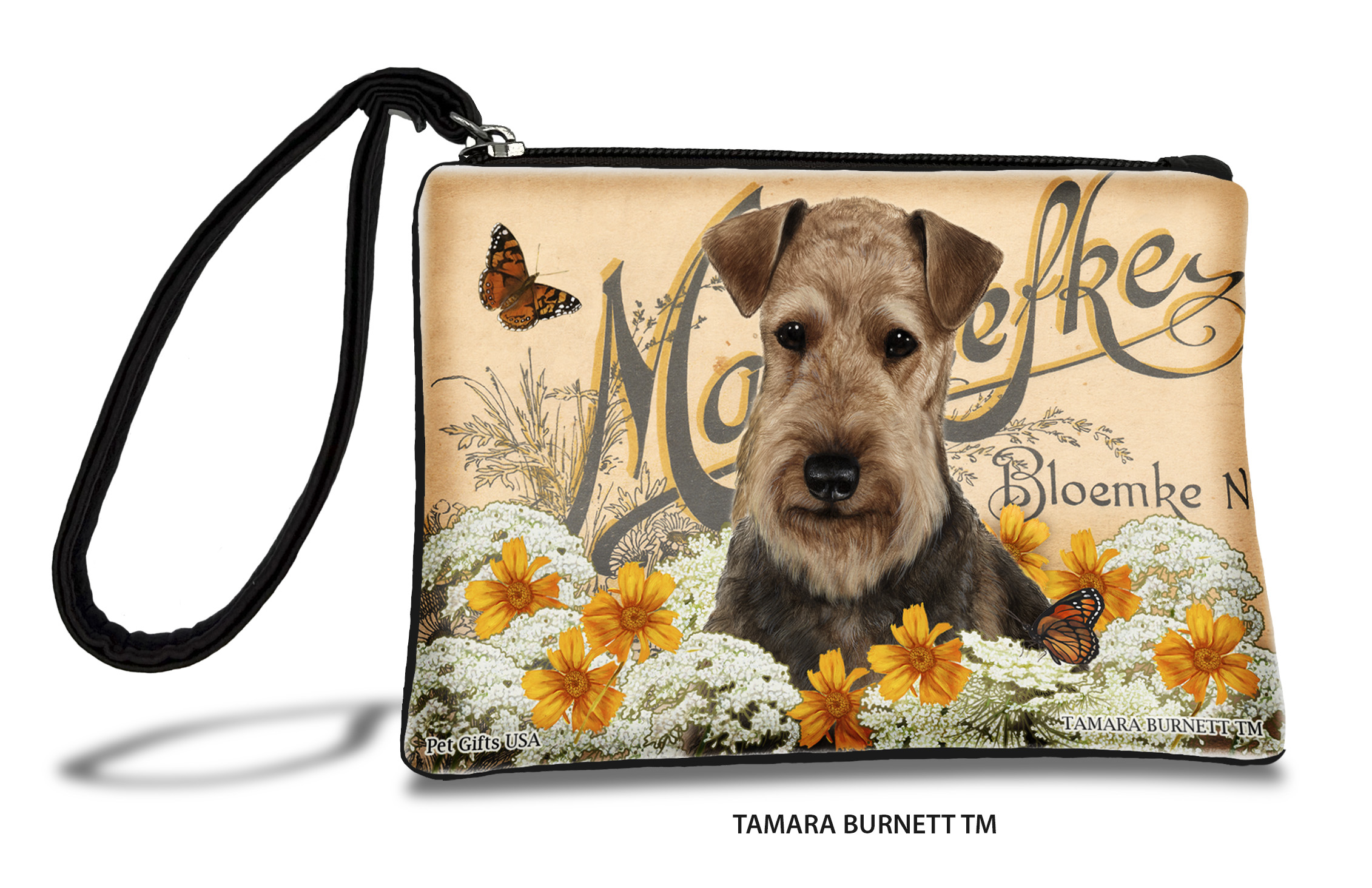 An image of product 32014 - Airedale - Zippies Pet Pouch Coin Purse