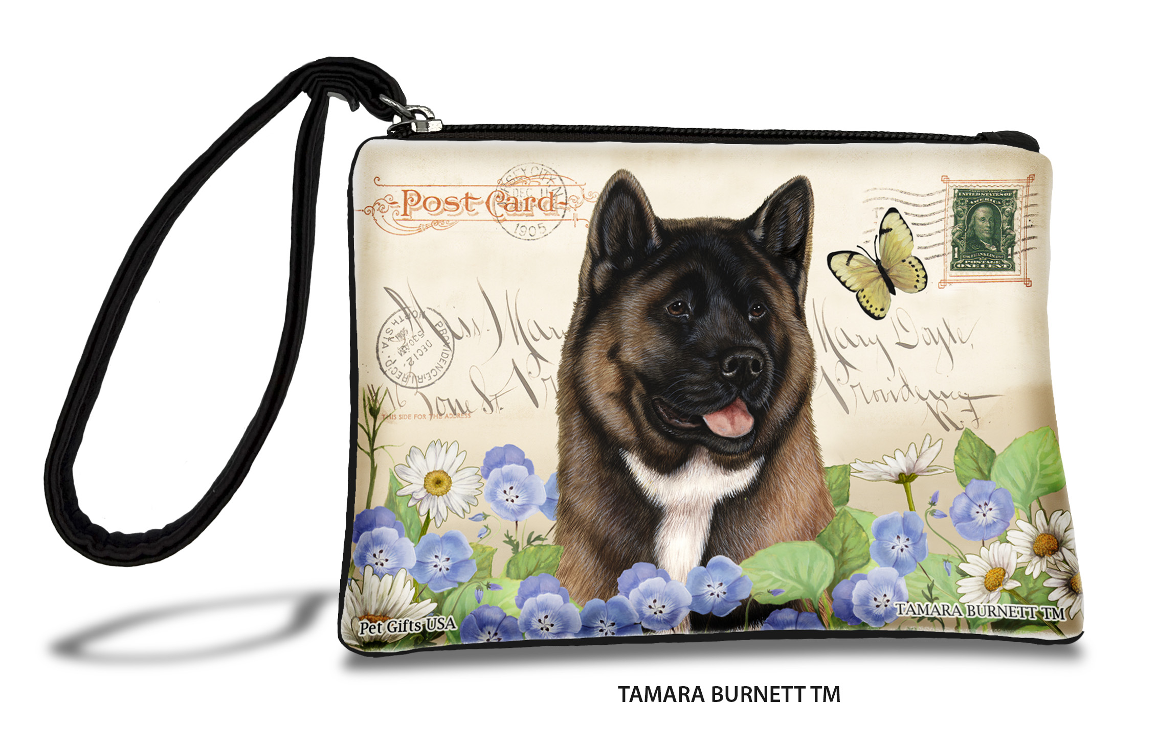An image of product 30996 - Akita (_red_) - Zippies Pet Pouch Coin Purse