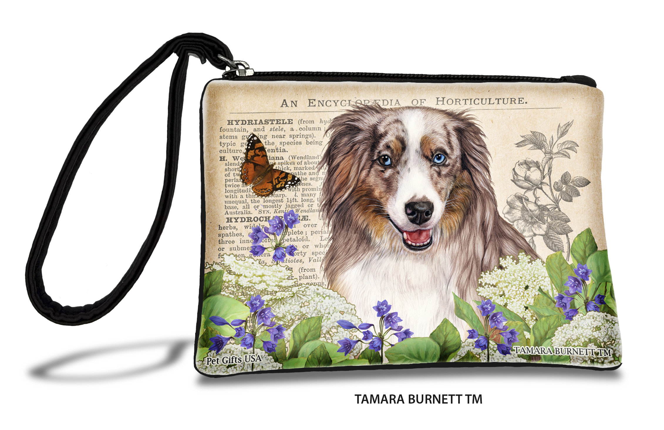 American Shepherd (__aussie_mini_red_merle_) - Zippies Pet Pouch Coin Purse
