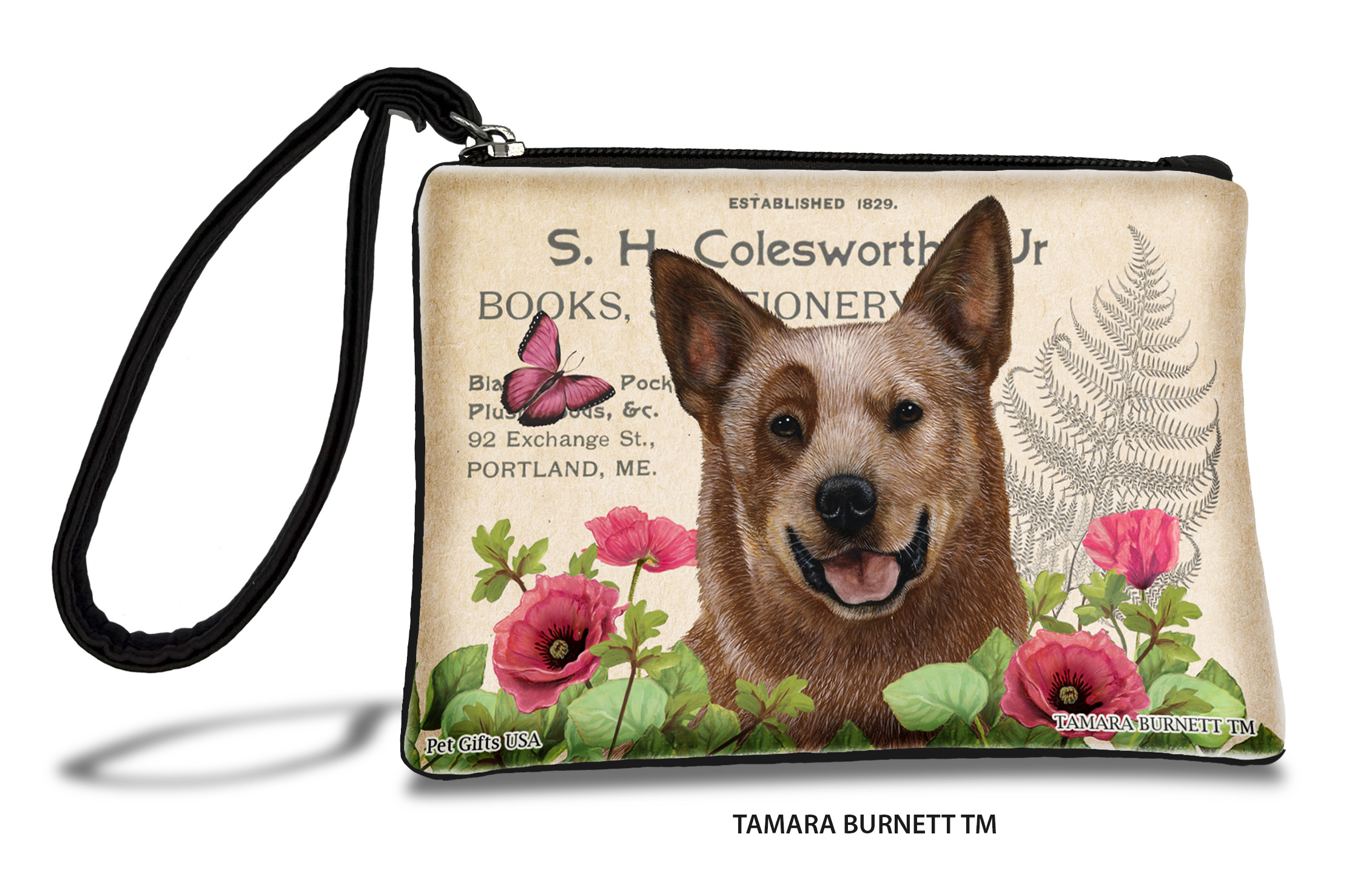 Australian Cattle Dog (___red_heeler_) - Zippies Pet Pouch Coin Purse