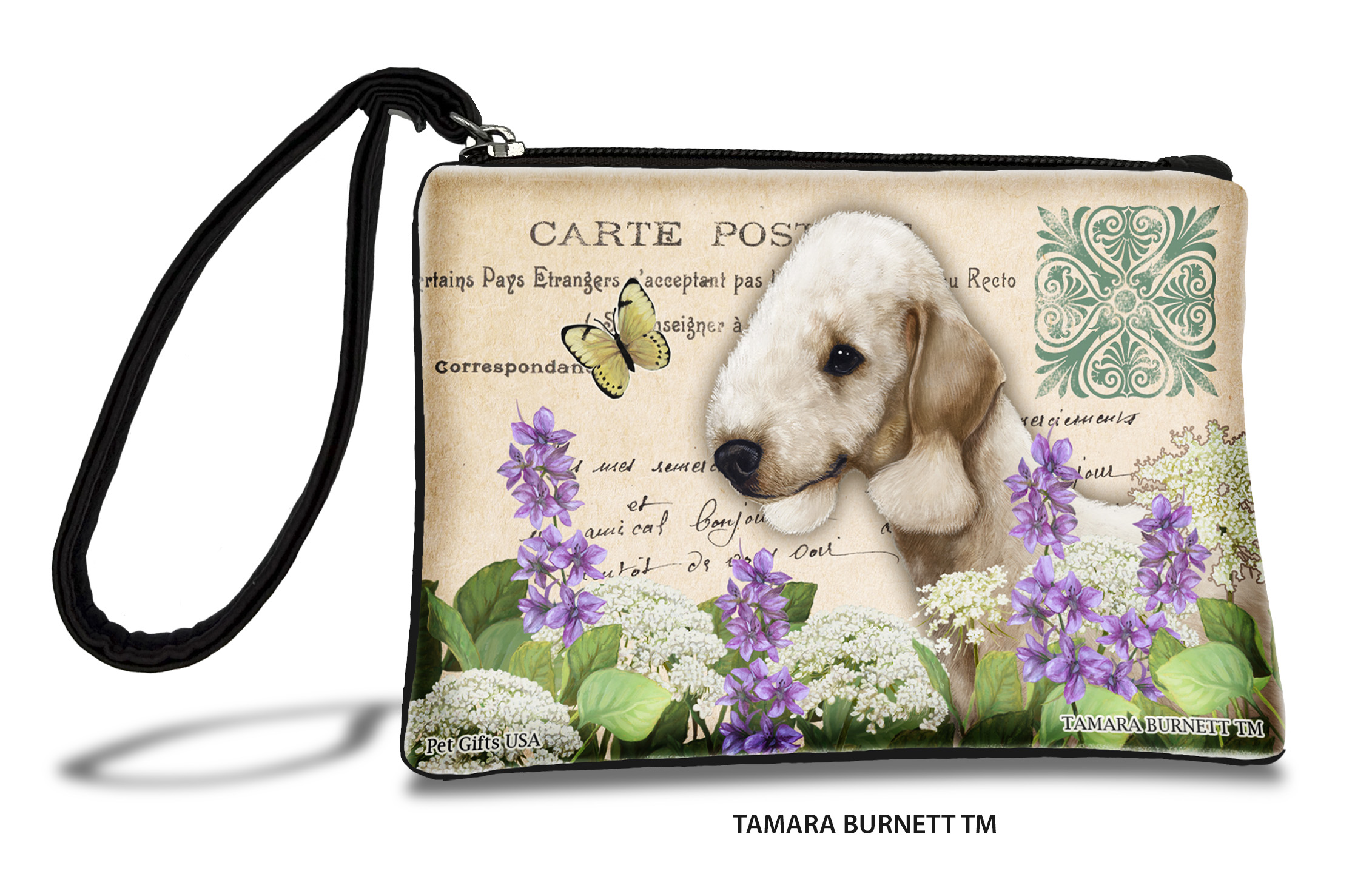 Bedlington Terrier (__sandy_) - Zippies Pet Pouch Coin Purse