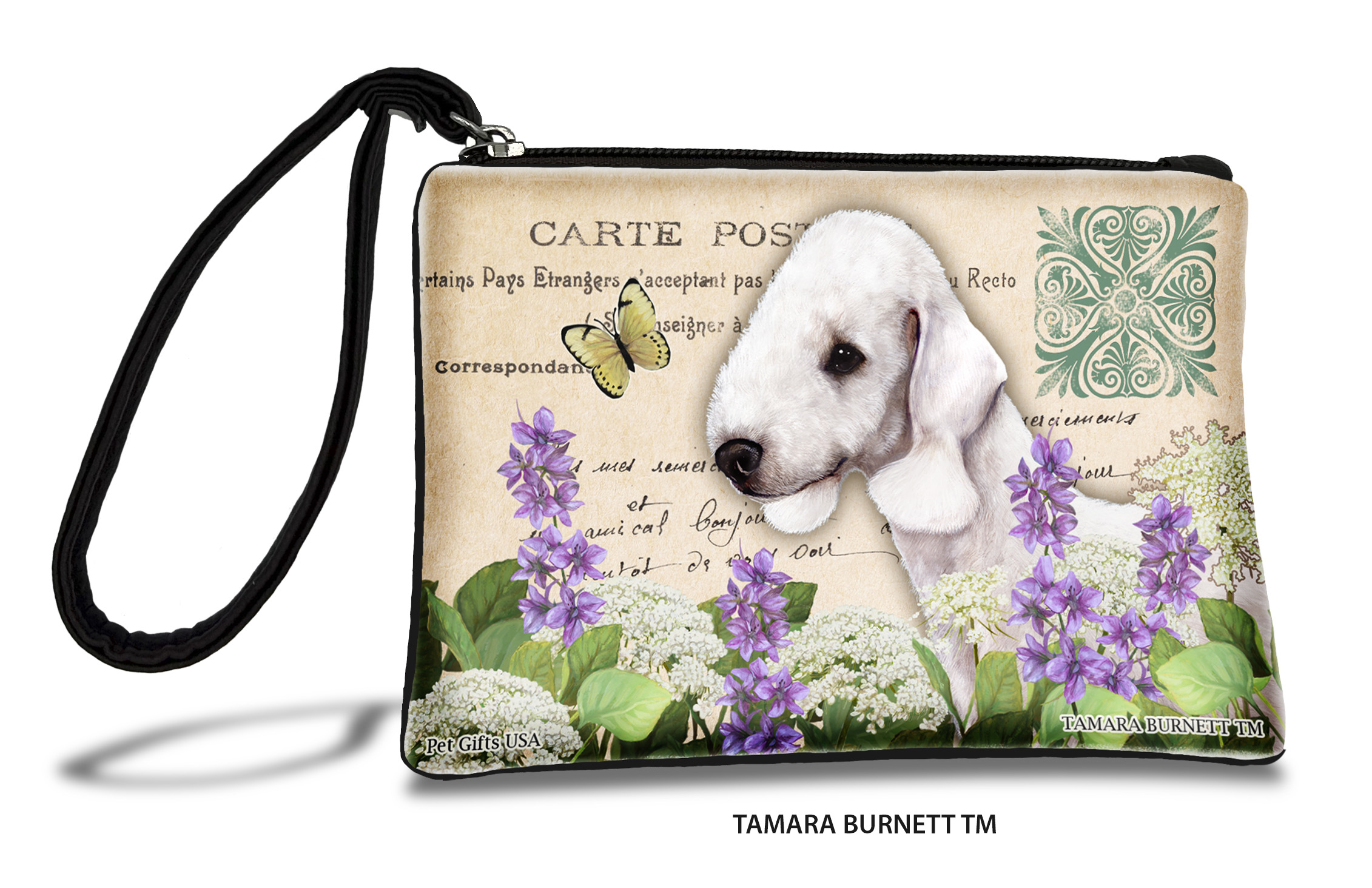 Bedlington Terrier (__white_) - Zippies Pet Pouch Coin Purse