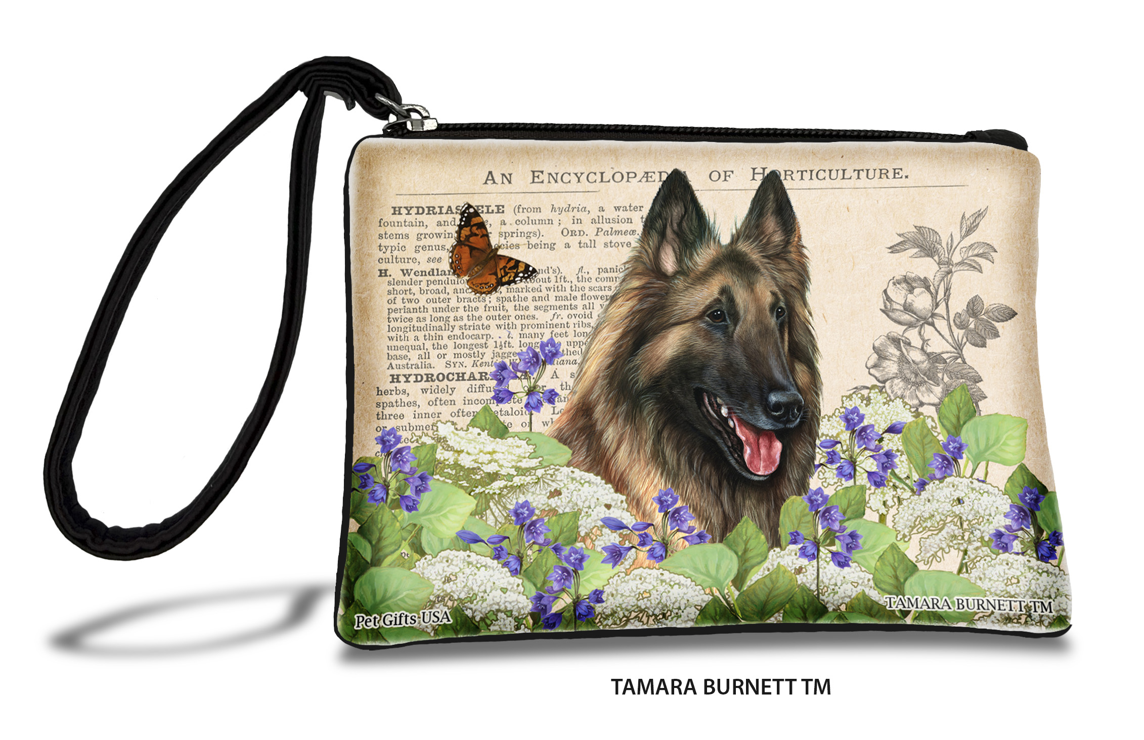 An image of product 31037 - Belgian Tervuren (__fawn_) - Zippies Pet Pouch Coin Purse