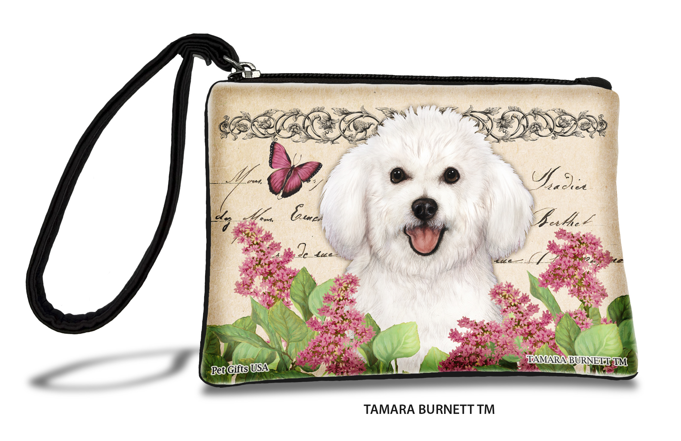 An image of product 31048 - Bichon Frise (__) - Zippies Pet Pouch Coin Purse