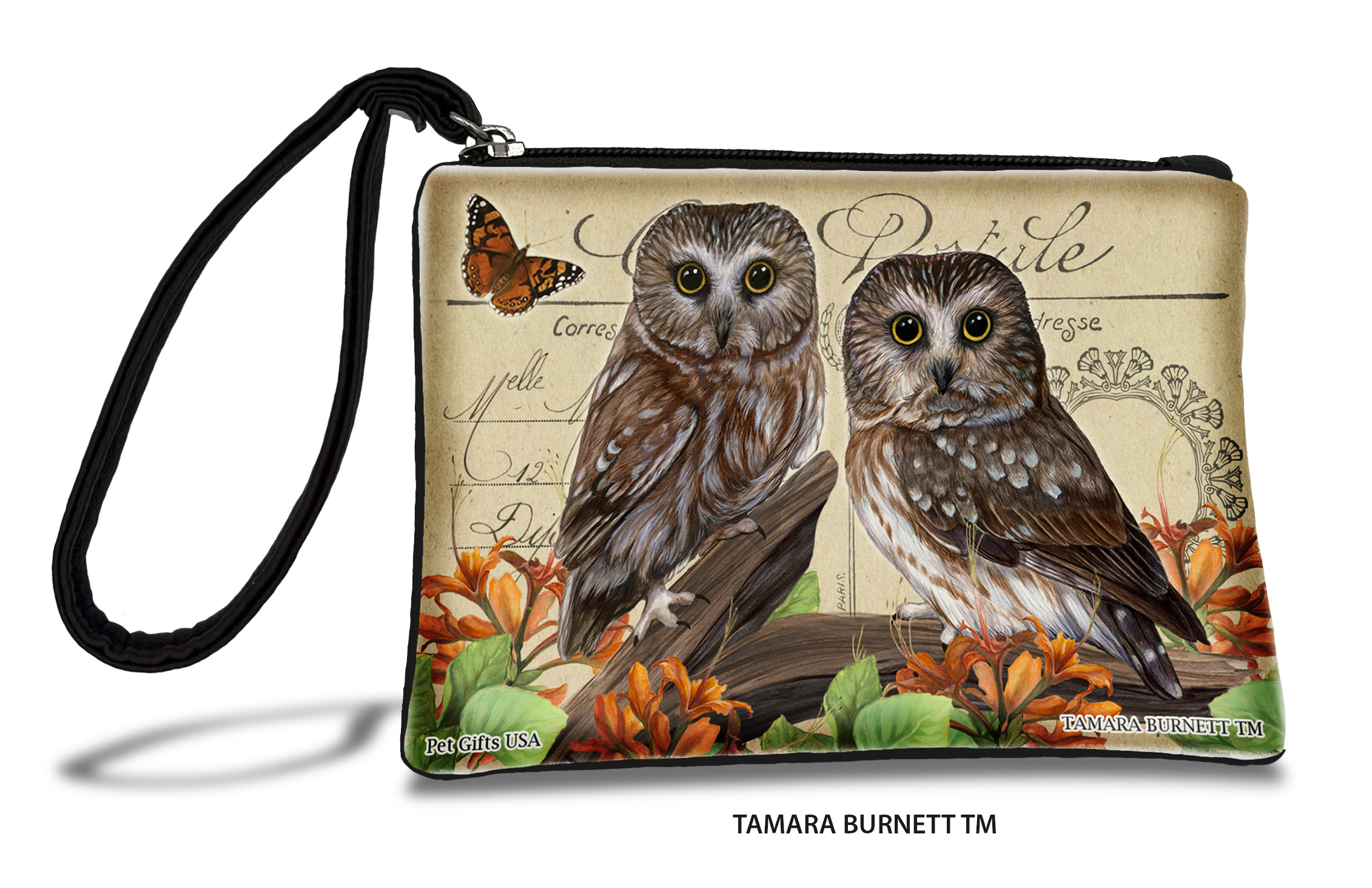 An image of product 31062 - Saw Whet Owl (Bird____) - Zippies Pet Pouch Coin Purse