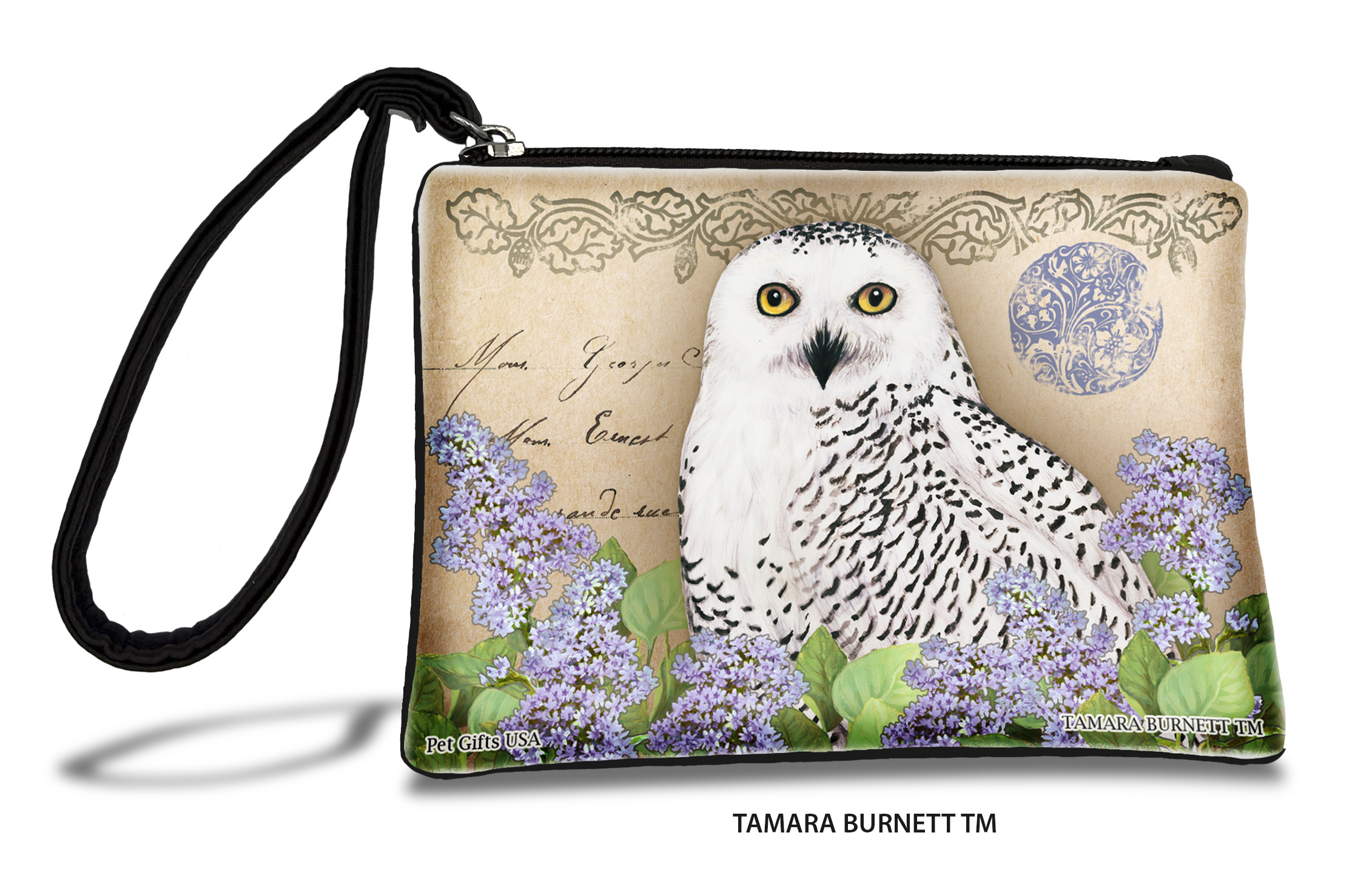 An image of product 31063 - Snowy Owl (Bird___) - Zippies Pet Pouch Coin Purse