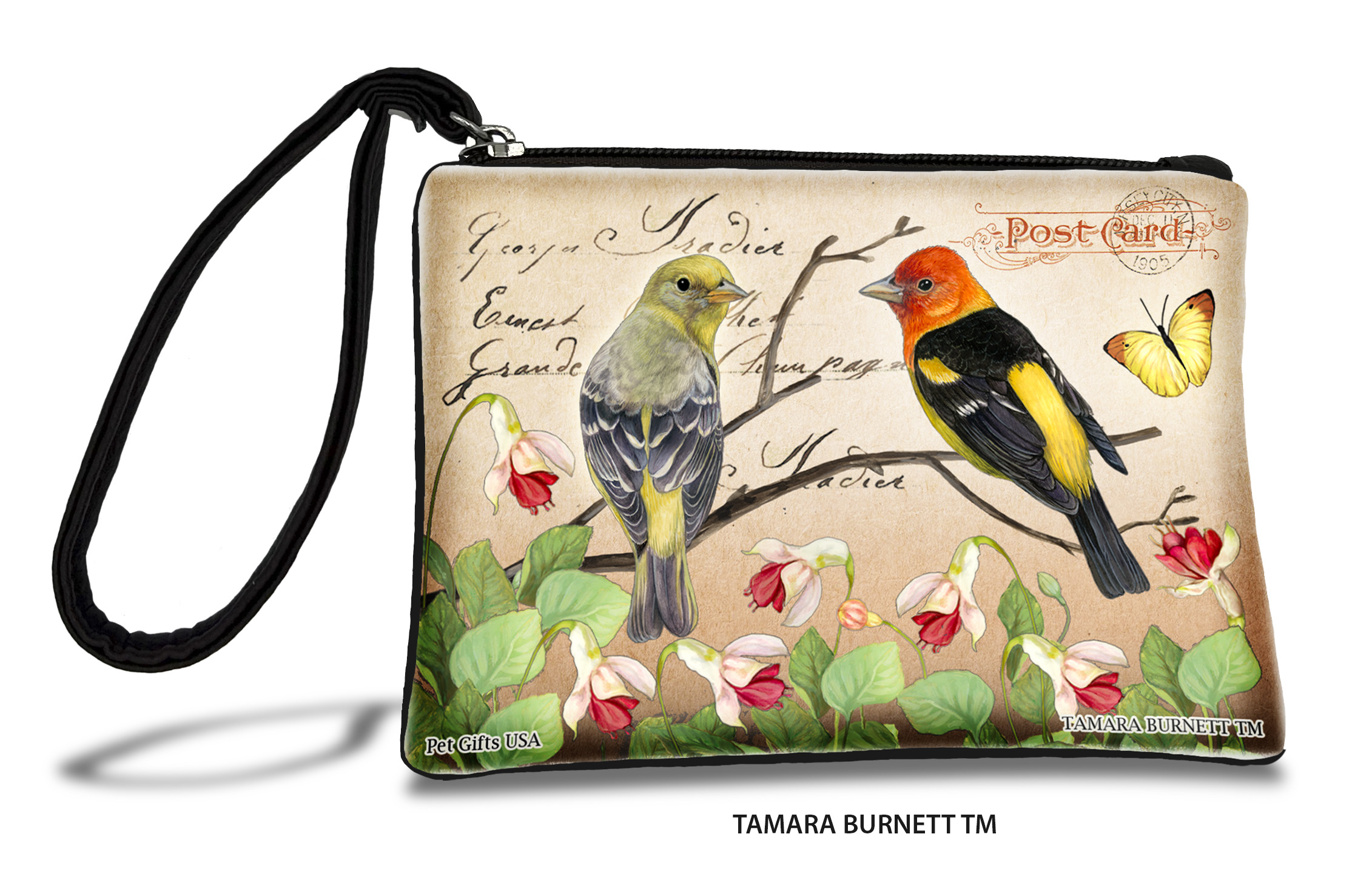 An image of product 31067 - Western Tanager (Bird___) - Zippies Pet Pouch Coin Purse