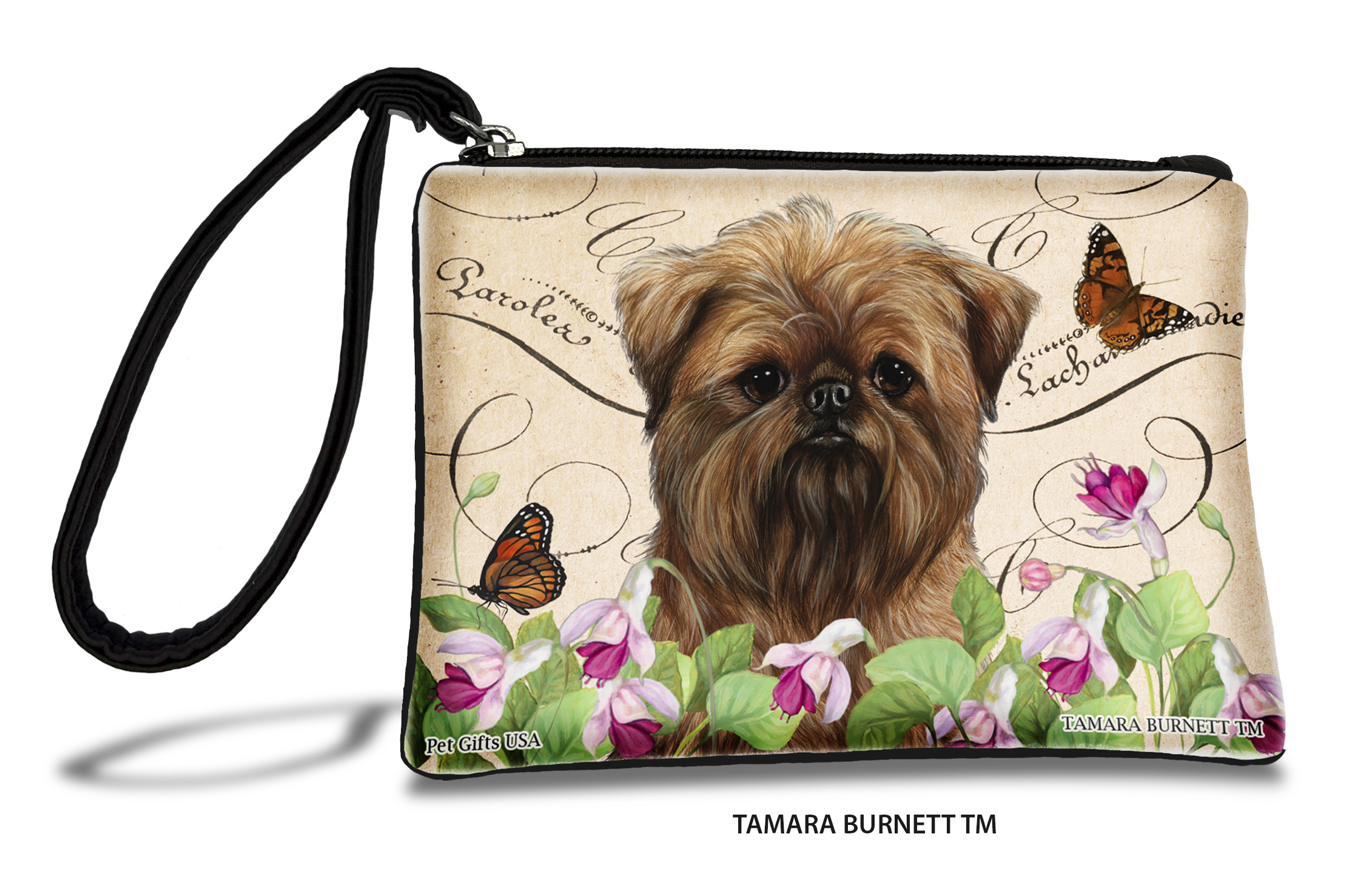 An image of product 31104 - Brussels Griffon (__) - Zippies Pet Pouch Coin Purse