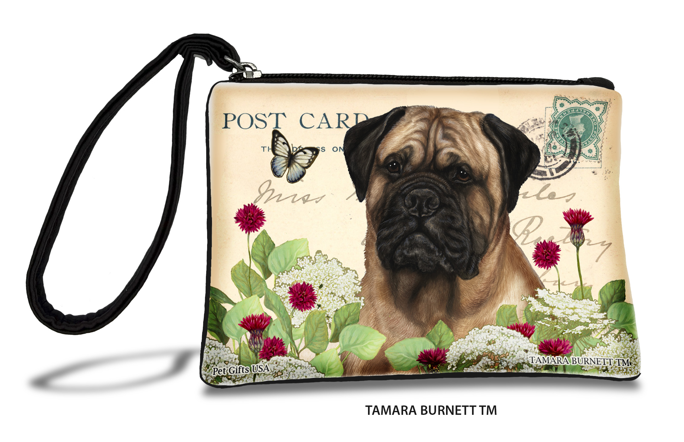 An image of product 31111 - Bullmastiff (_fawn__) - Zippies Pet Pouch Coin Purse