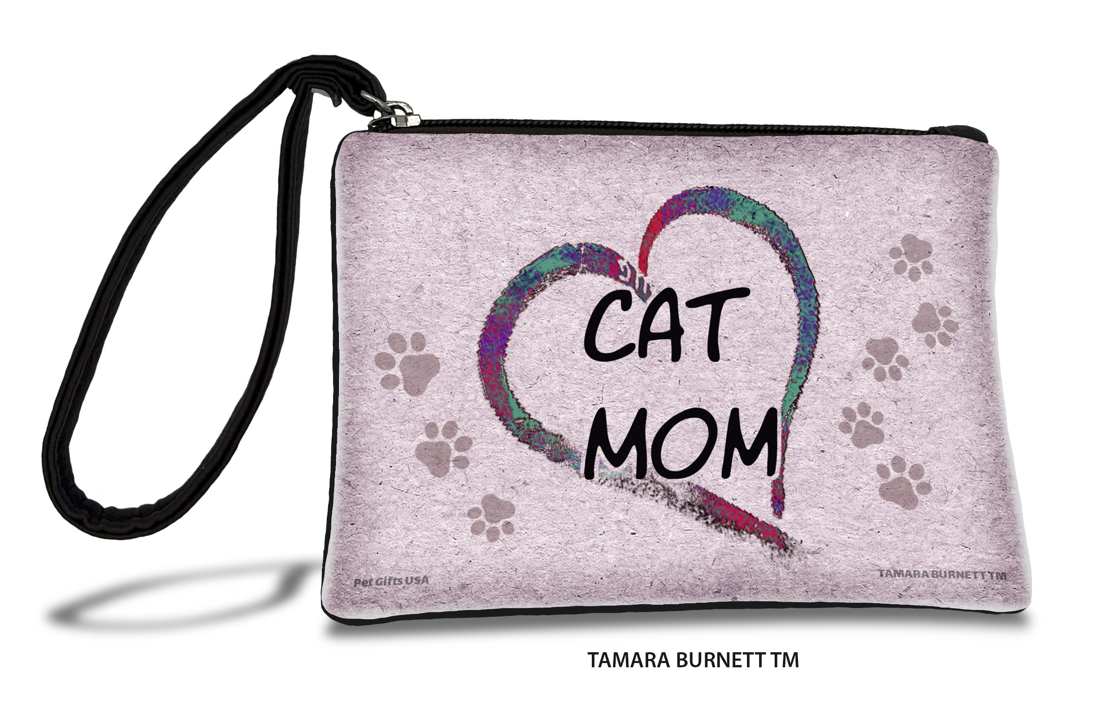 Cat Mom - Zippies Pet Pouch Coin Purse image Cat Mom - Zippies Pet Pouch Coin Purse image