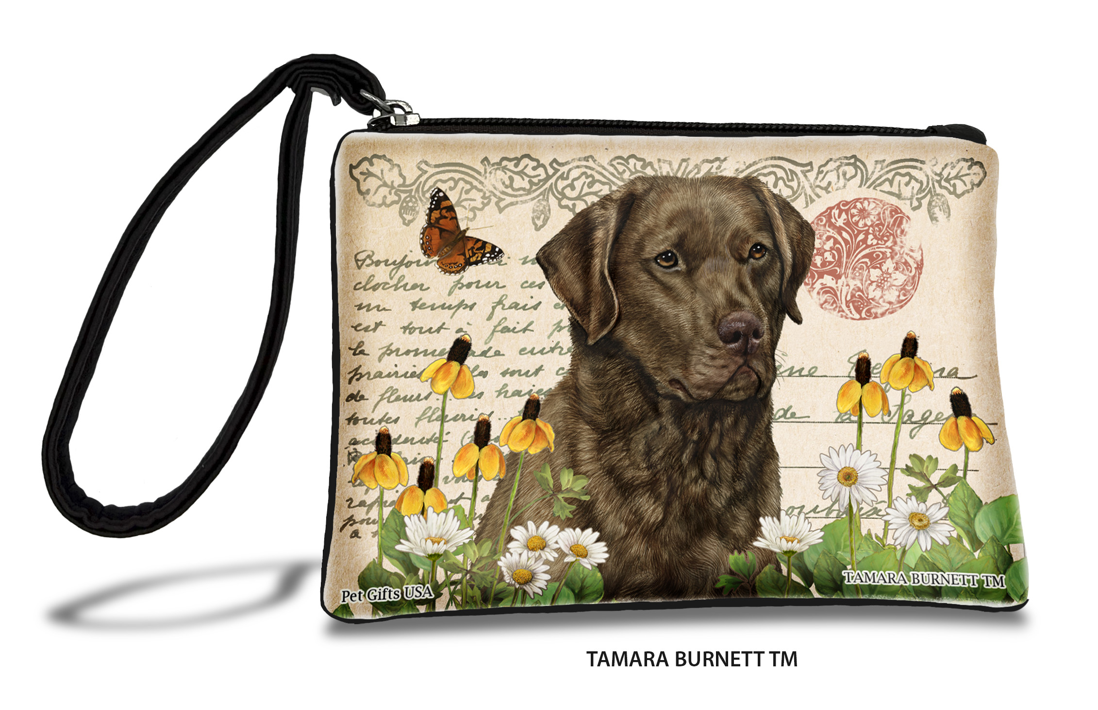 An image of product 31150 - Chesapeake Bay Retriever (Chesapeak___brown_) - Zippies Pet Pouch Coin Purse