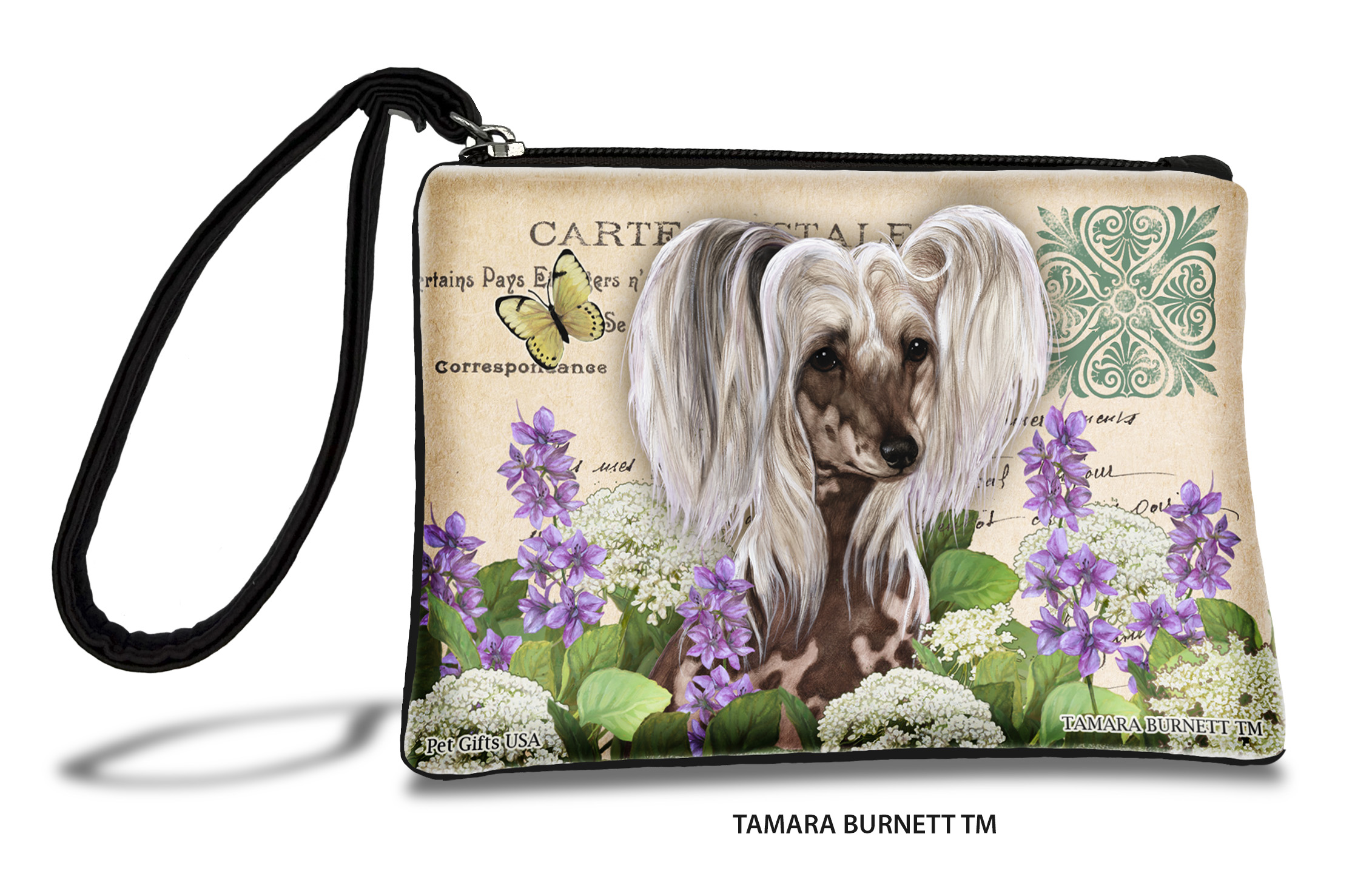 An image of product 31167 - Chinese Crested (__hairless_) - Zippies Pet Pouch Coin Purse