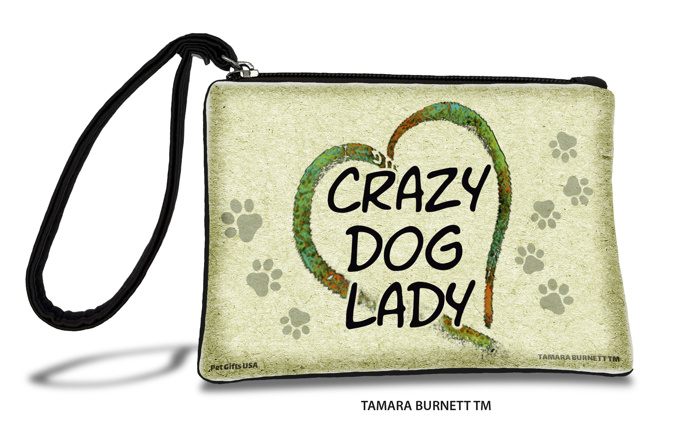 Crazy Dog Lady - Zippies Pet Pouch Coin Purse image Crazy Dog Lady - Zippies Pet Pouch Coin Purse image