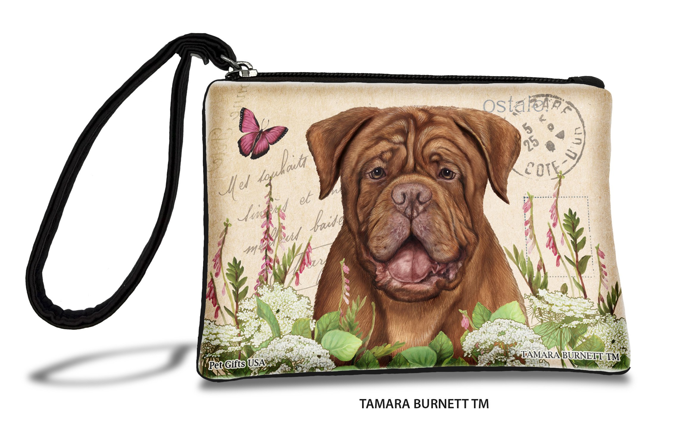 An image of product 31239 - Dogue de Bordeaux (__boraux_) - Zippies Pet Pouch Coin Purse