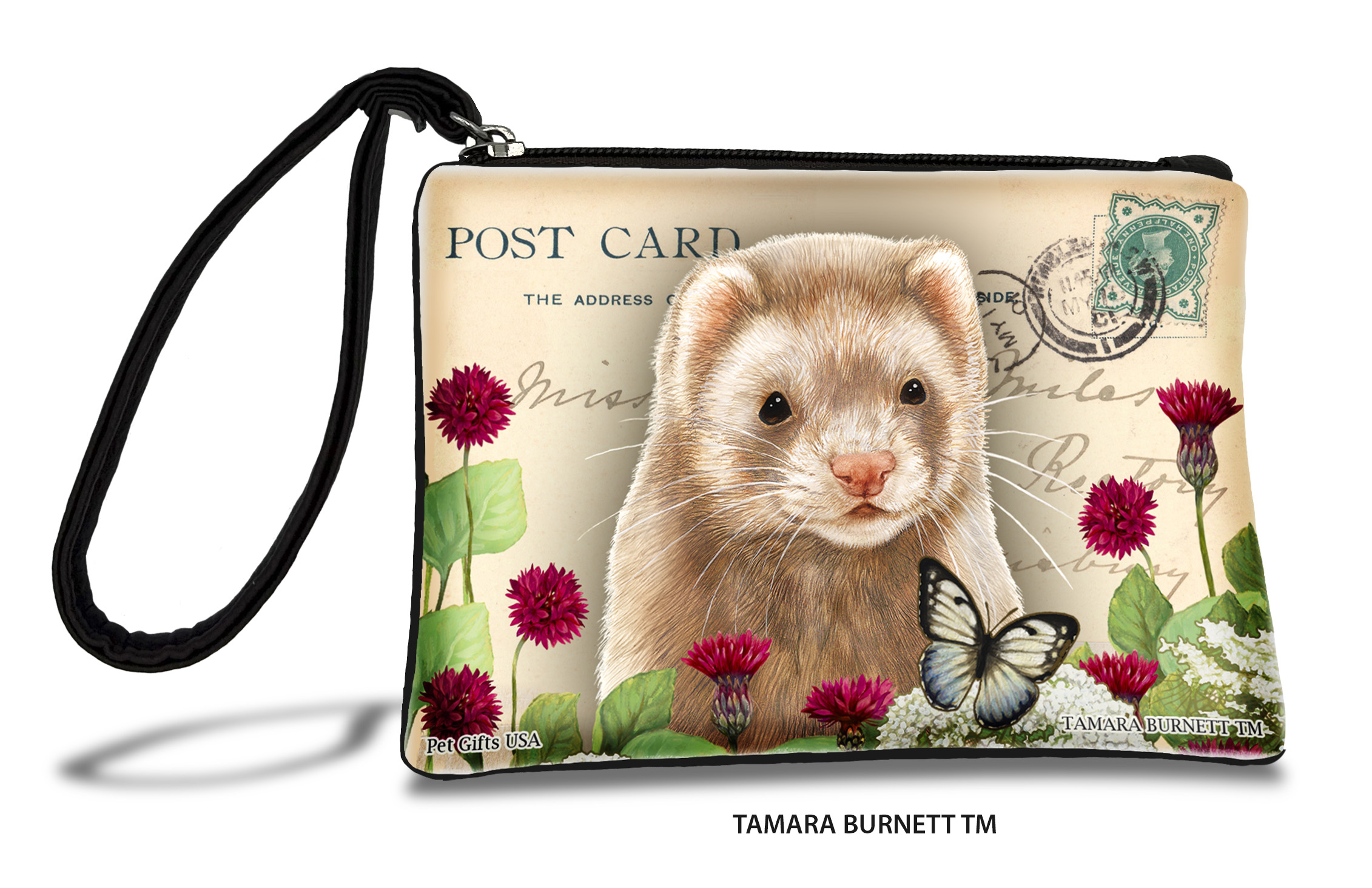 An image of product 31257 - Cinnamon Ferret (___) - Zippies Pet Pouch Coin Purse