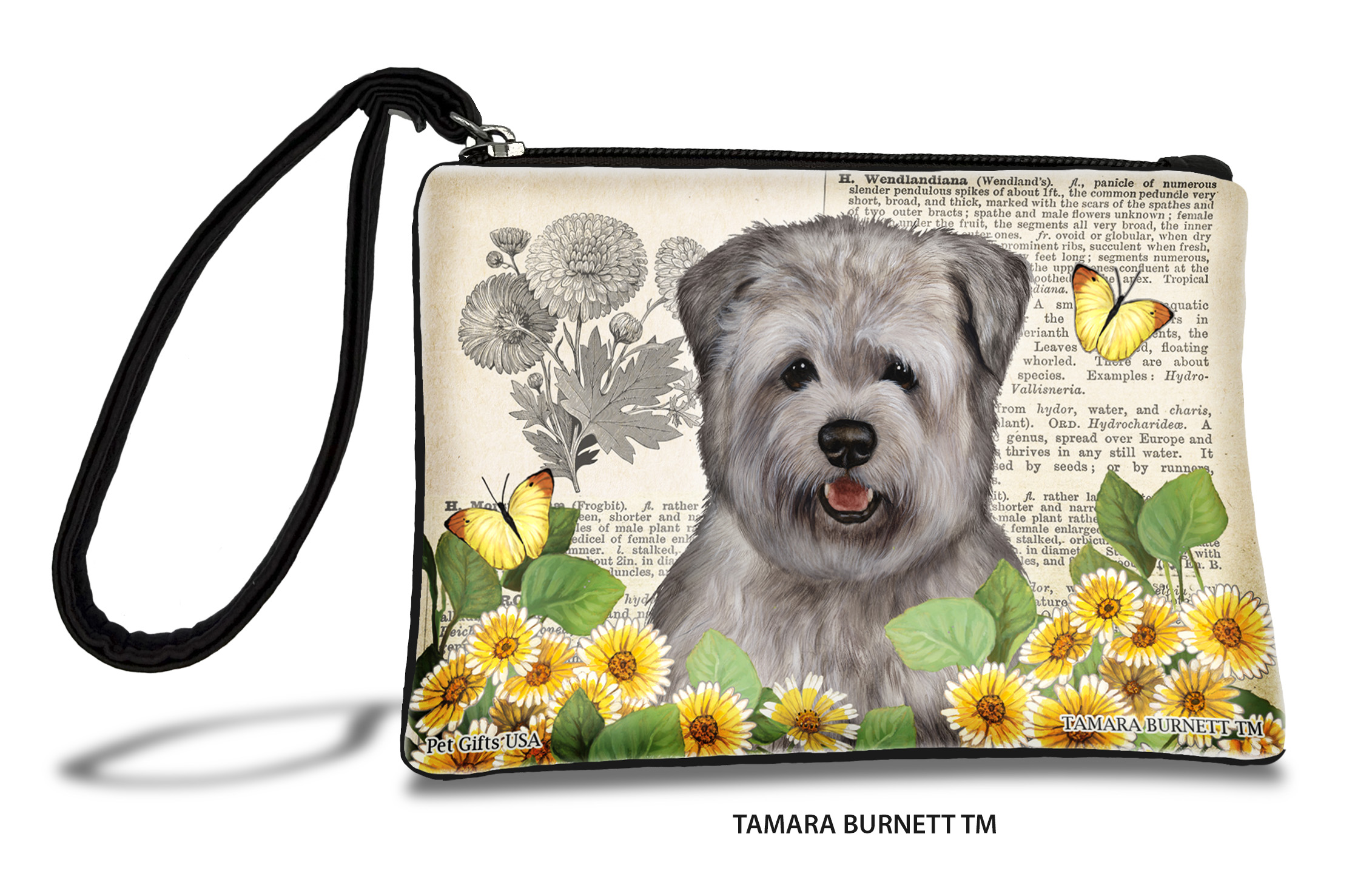 An image of product 31285 - Glen of Imaal Terrier (____blue_) - Zippies Pet Pouch Coin Purse