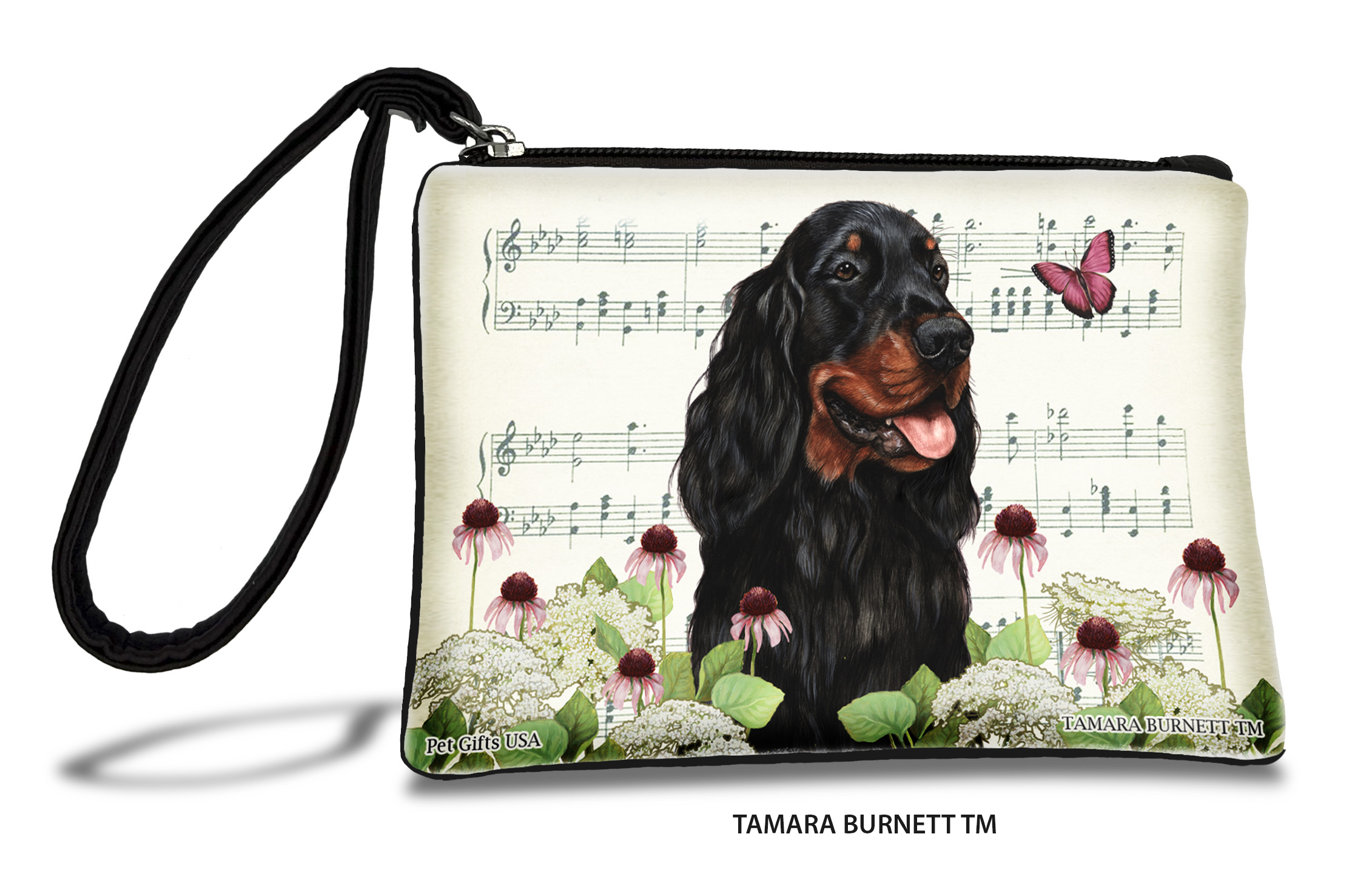 An image of product 31297 - Gordon Setter (__) - Zippies Pet Pouch Coin Purse