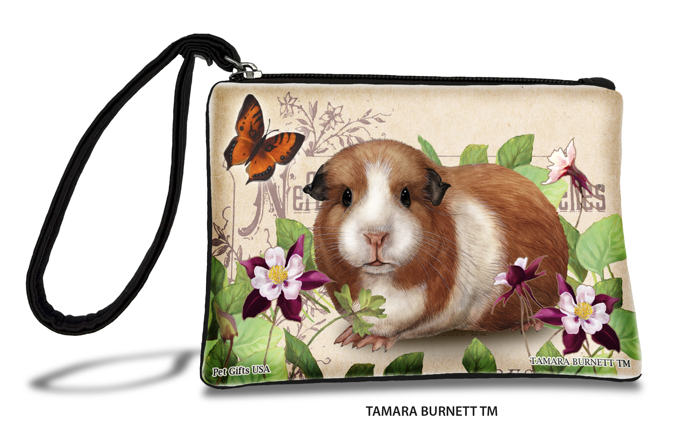 An image of product 31325 - Guinea Pig (__american_) - Zippies Pet Pouch Coin Purse