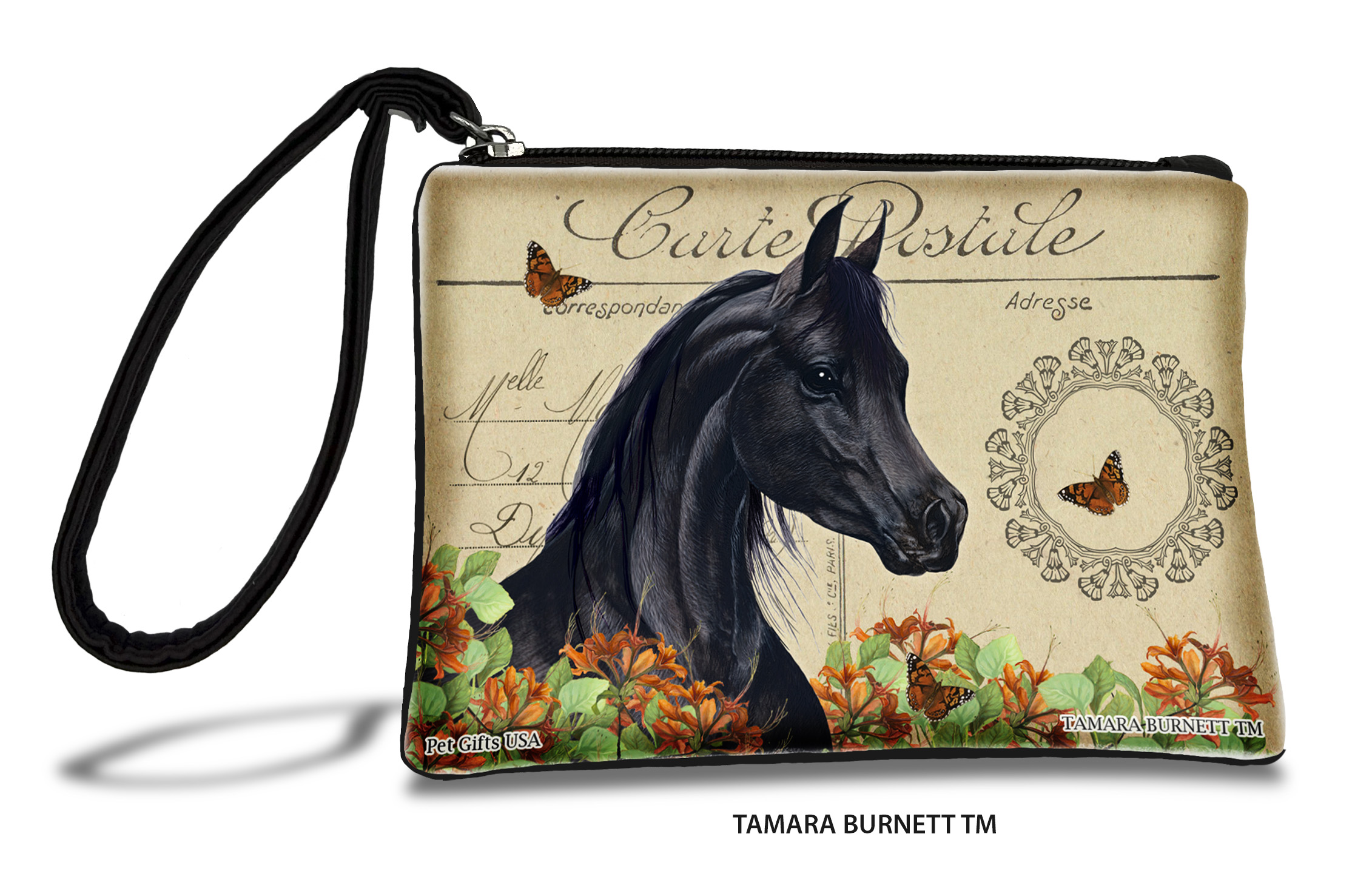 Zippies Pet Pouch Coin Purses Horses sample image
