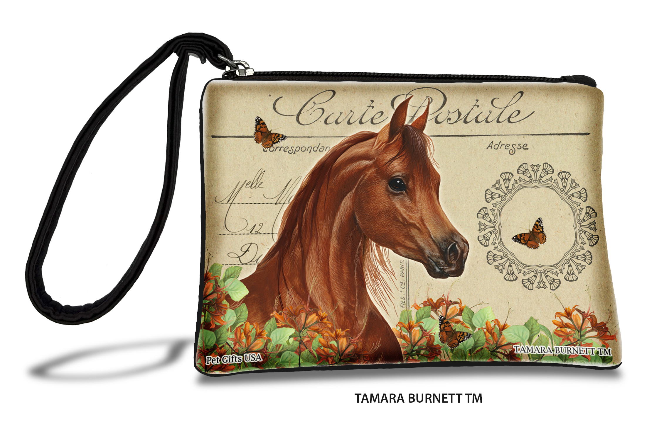 Arabian Horse (__sorrel__) - Zippies Pet Pouch Coin Purse