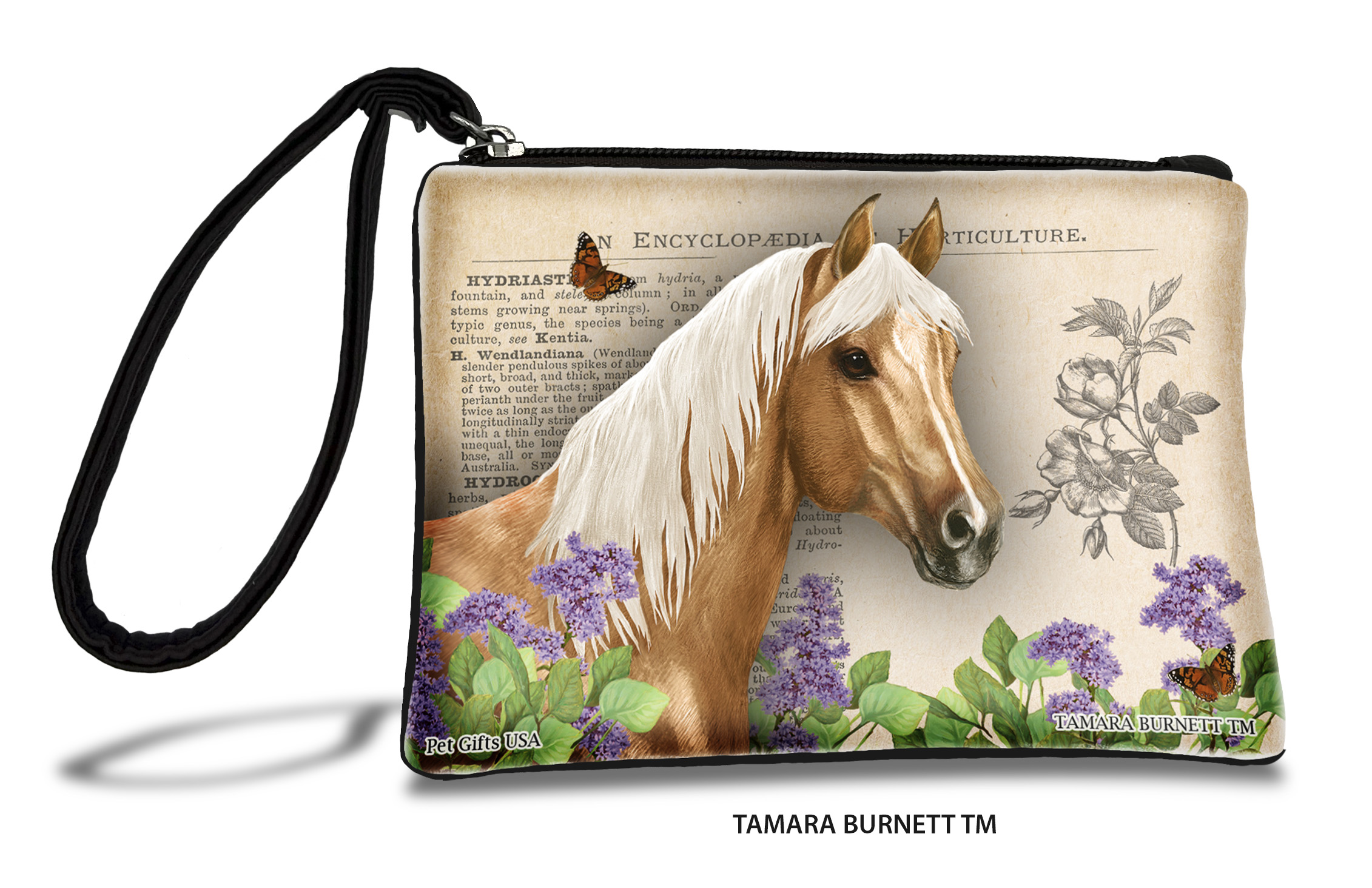 An image of product 31360 - Palomino Horse (_quarter__) - Zippies Pet Pouch Coin Purse