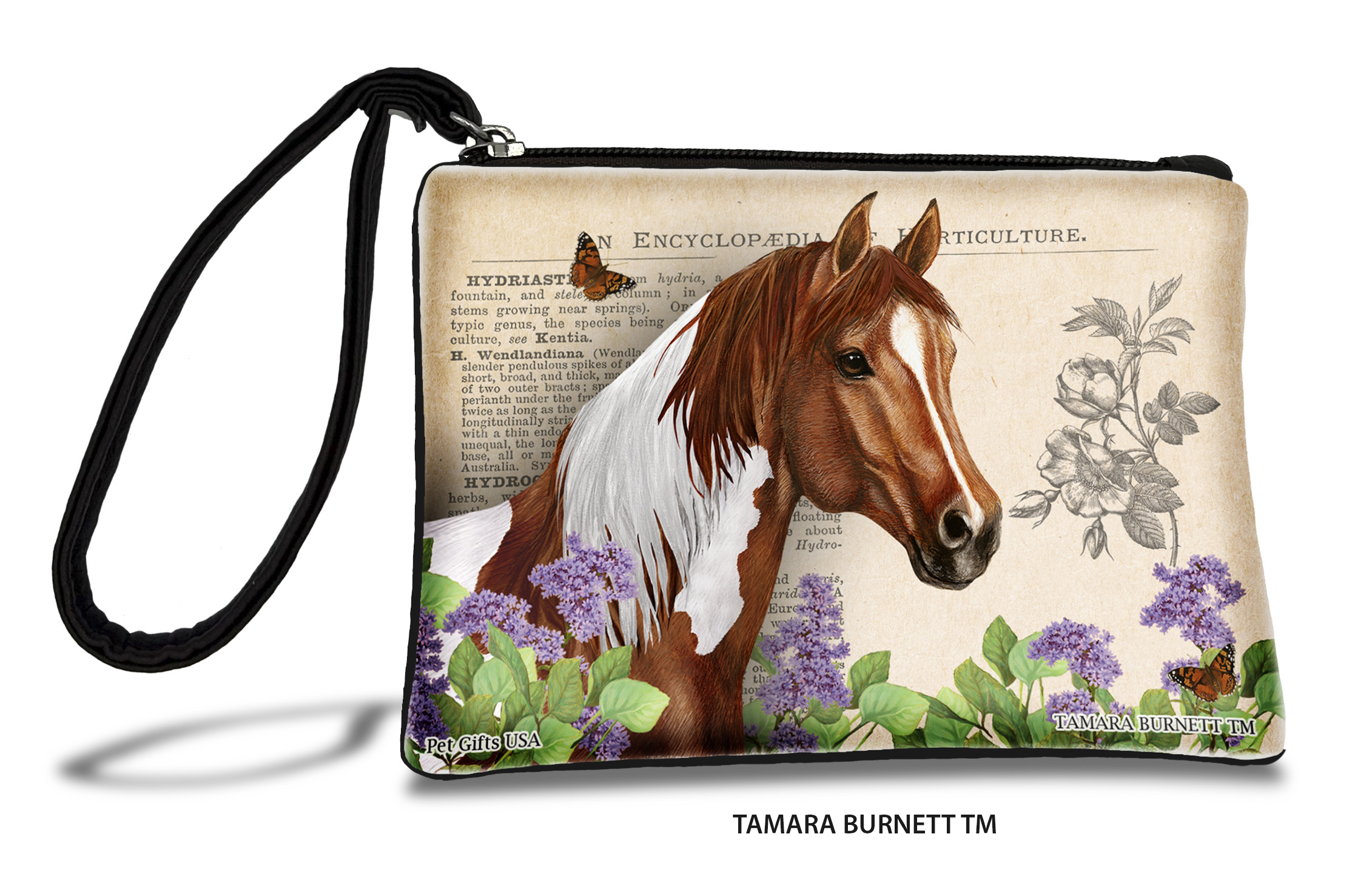 Quarter Horse (__sorrel_paint_) - Zippies Pet Pouch Coin Purse
