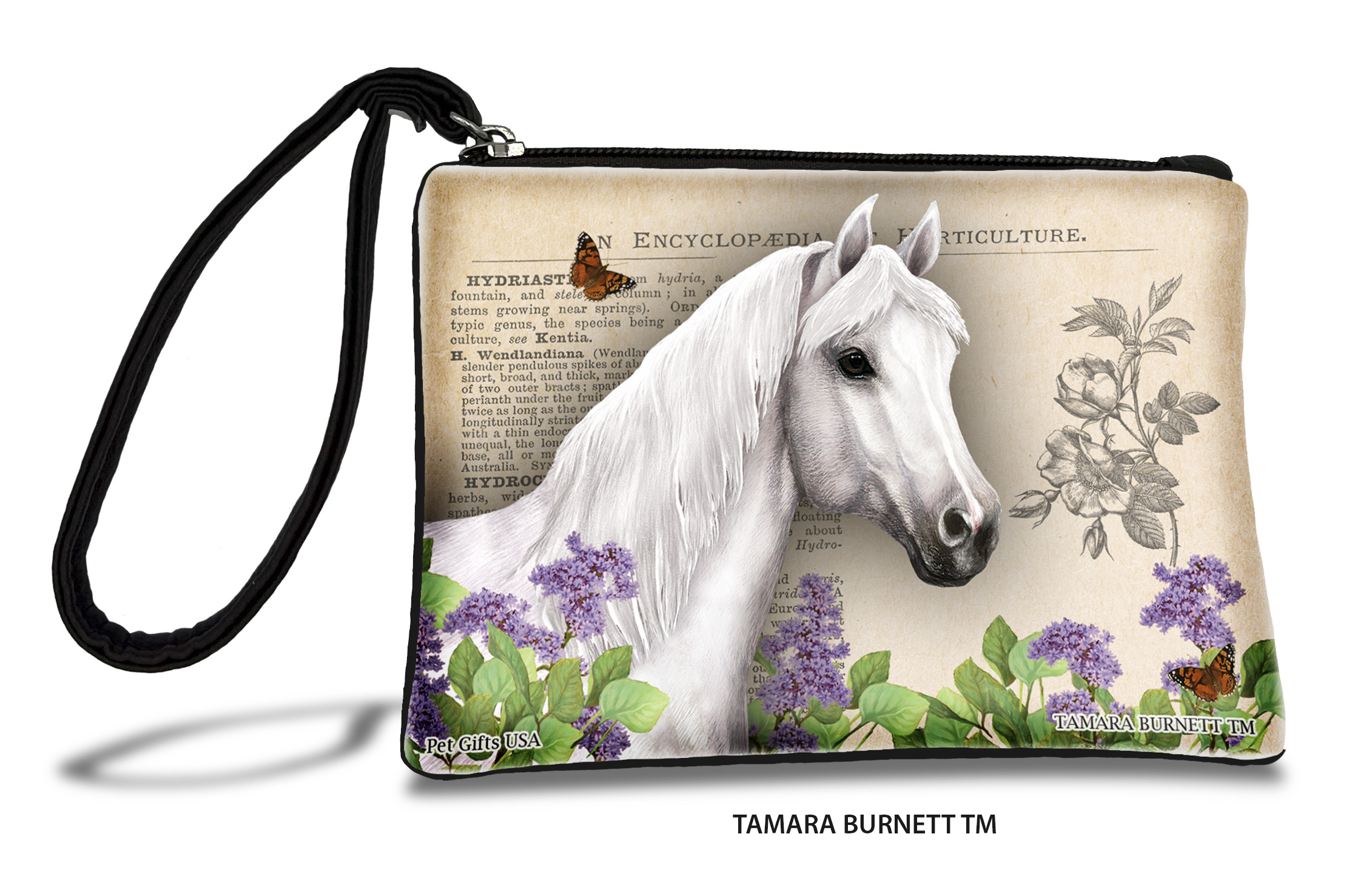 Quarter Horse (__white_) - Zippies Pet Pouch Coin Purse