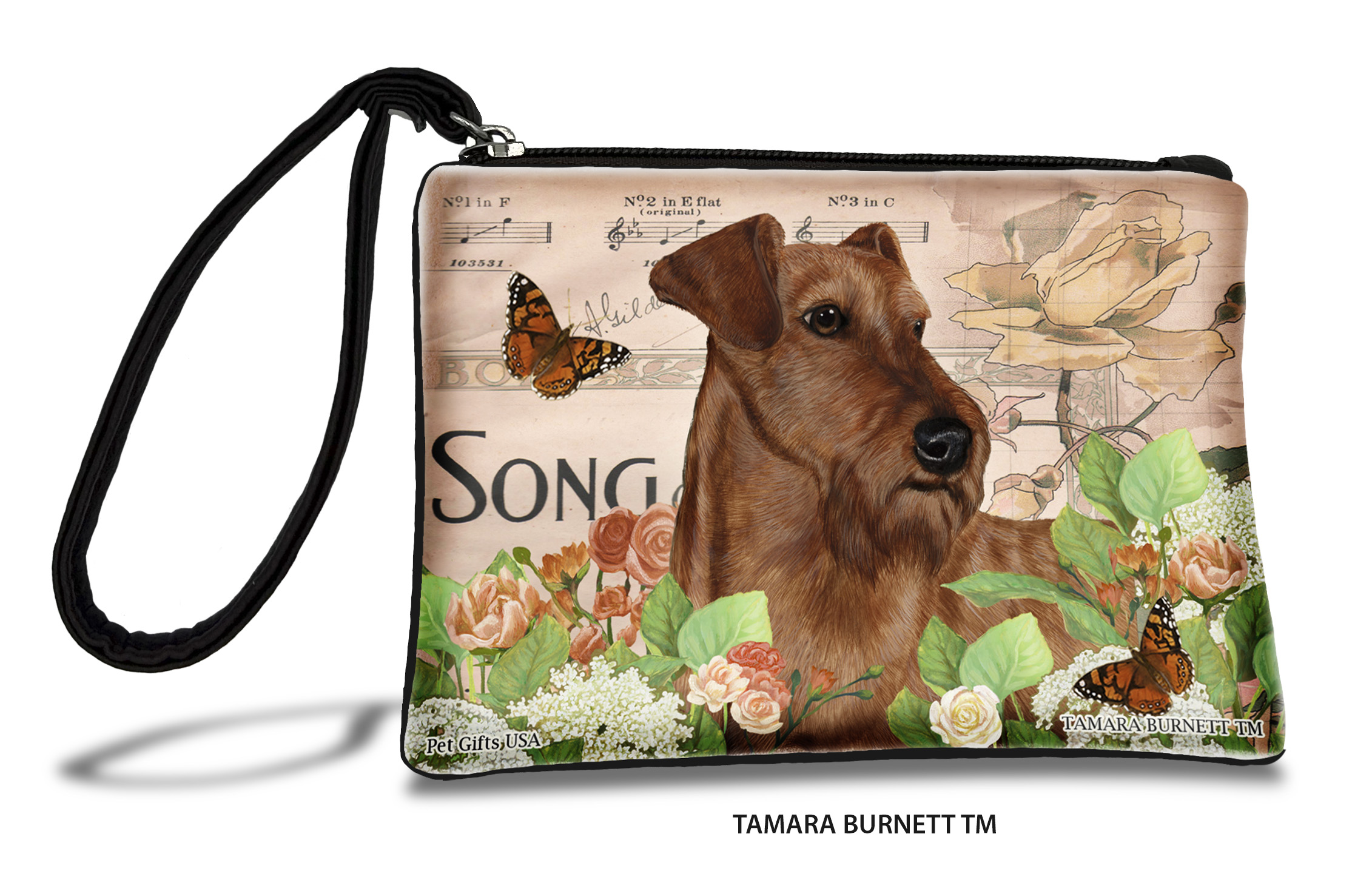 An image of product 31367 - Irish Terrier (__wheaten__) - Zippies Pet Pouch Coin Purse