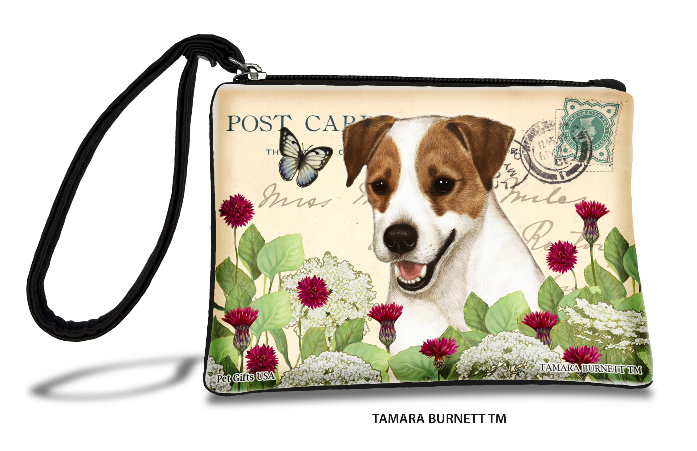 An image of product 31377 - Jack Russell Terrier (__brown_and_white__) - Zippies Pet Pouch Coin Purse
