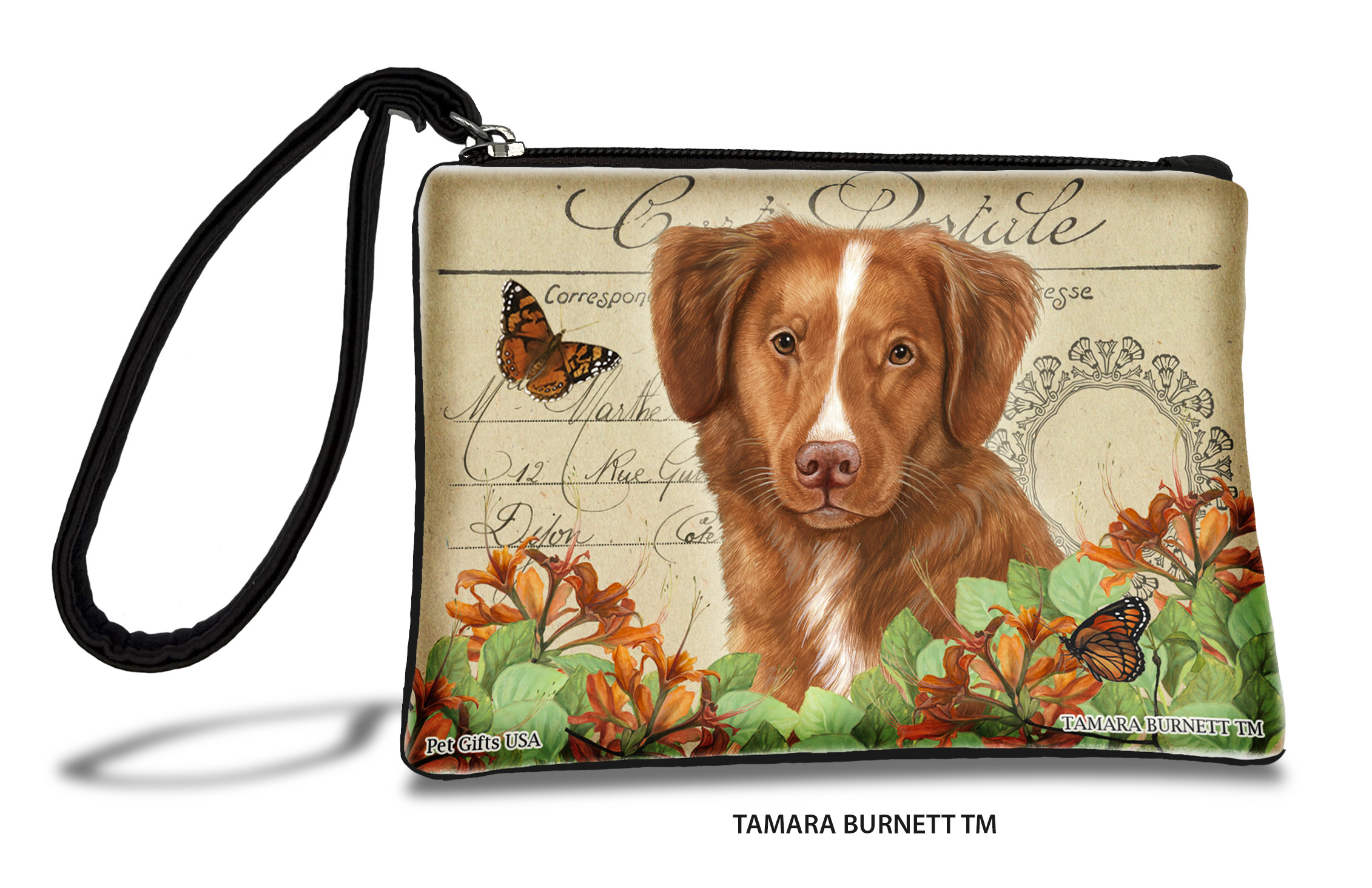 An image of product 31446 - Nova Scotia Duck Tolling Retriever (_____) - Zippies Pet Pouch Coin Purse