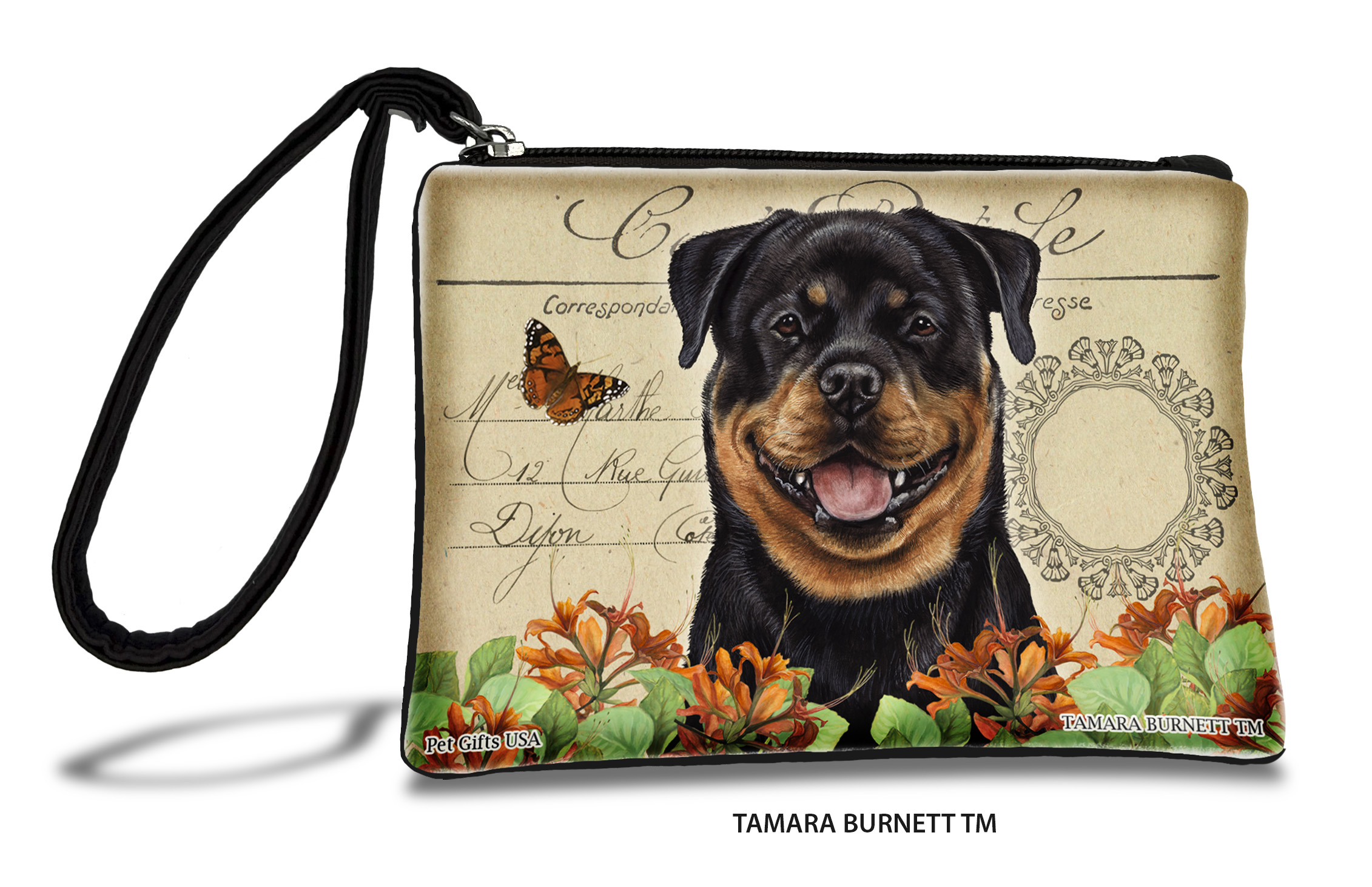 An image of product 31536 - Rottweiler (_) - Zippies Pet Pouch Coin Purse