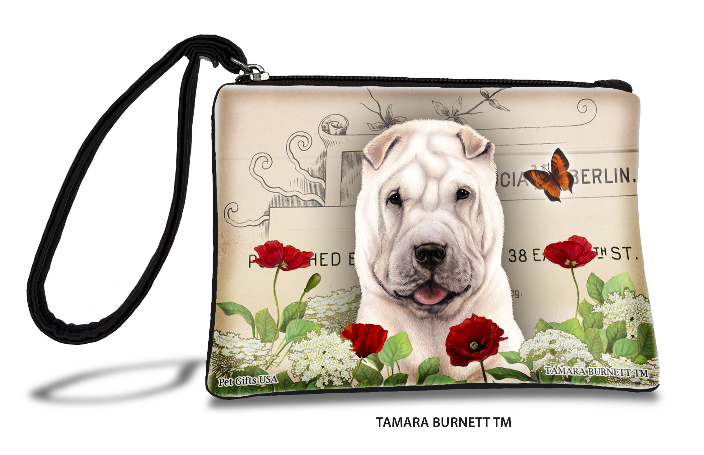 Shar Pei (__white_) - Zippies Pet Pouch Coin Purse