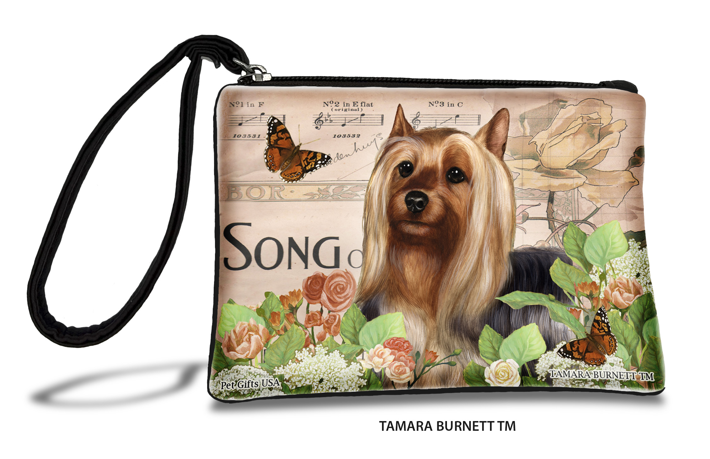 An image of product 31578 - Silky Terrier (__) - Zippies Pet Pouch Coin Purse