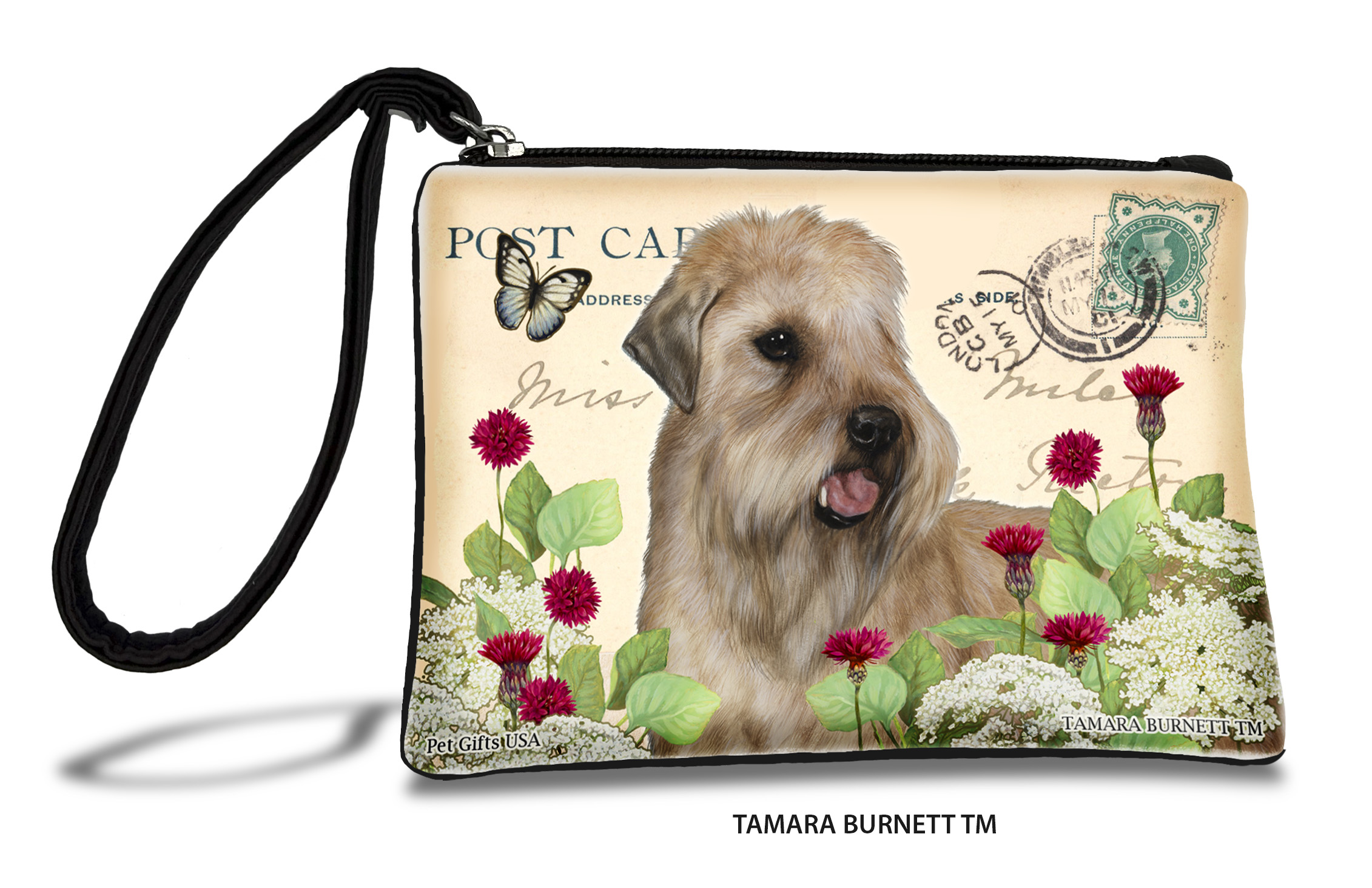 Soft Coated Wheaten (___show_cut_) - Zippies Pet Pouch Coin Purse
