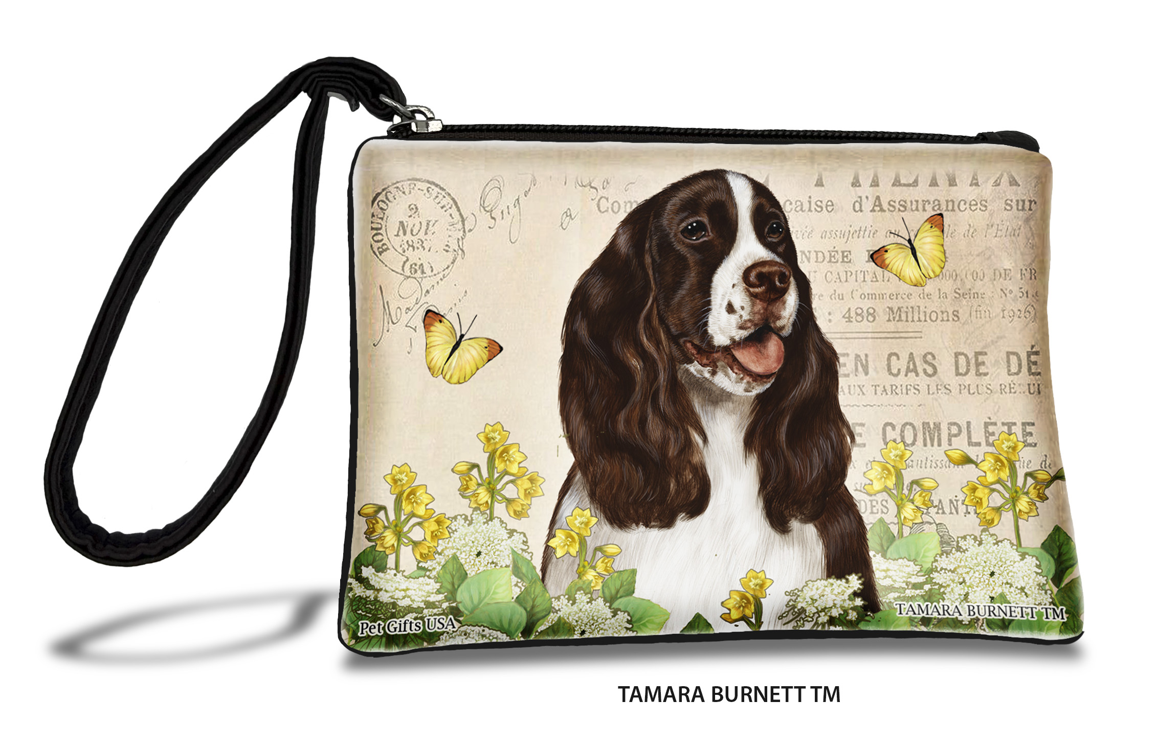 Springer Spaniel (__liver_) - Zippies Pet Pouch Coin Purse