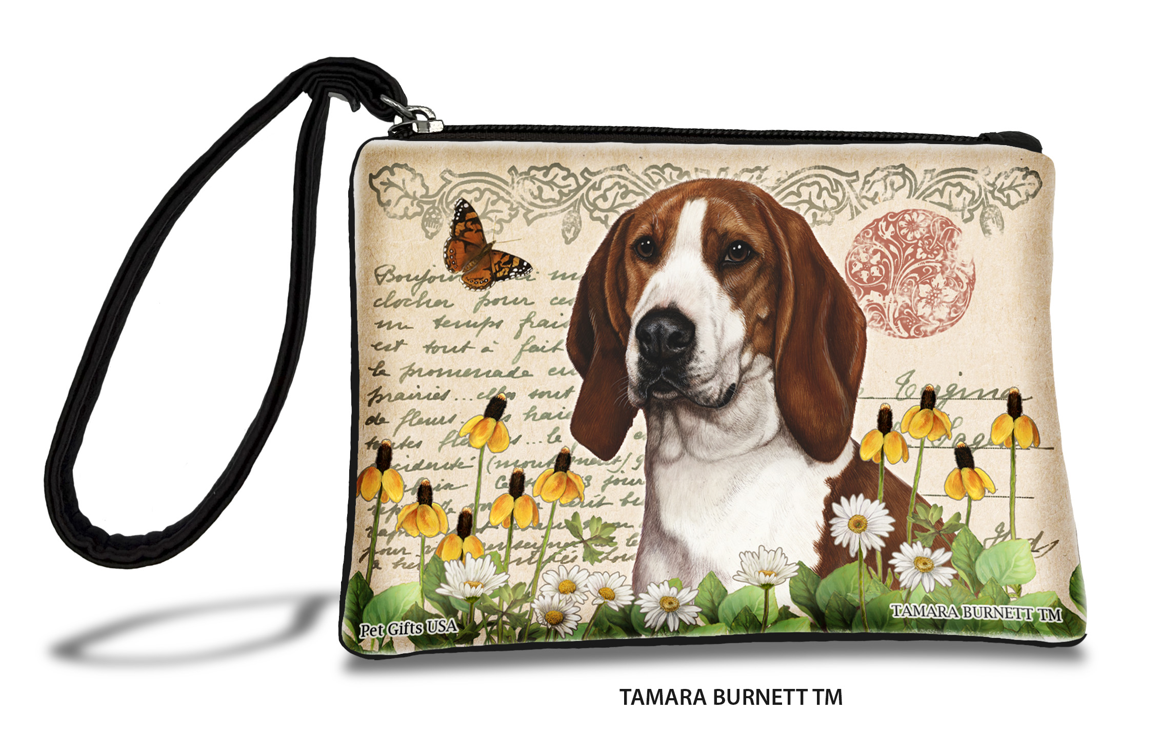 Coonhound (Treeing_walker__) - Zippies Pet Pouch Coin Purse