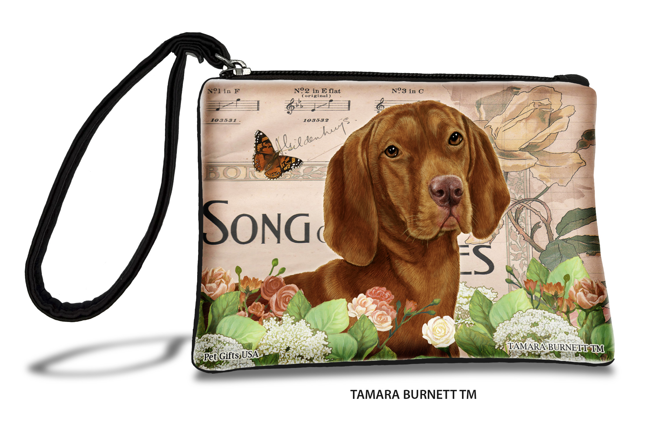 An image of product 31612 - Vizsla (_) - Zippies Pet Pouch Coin Purse