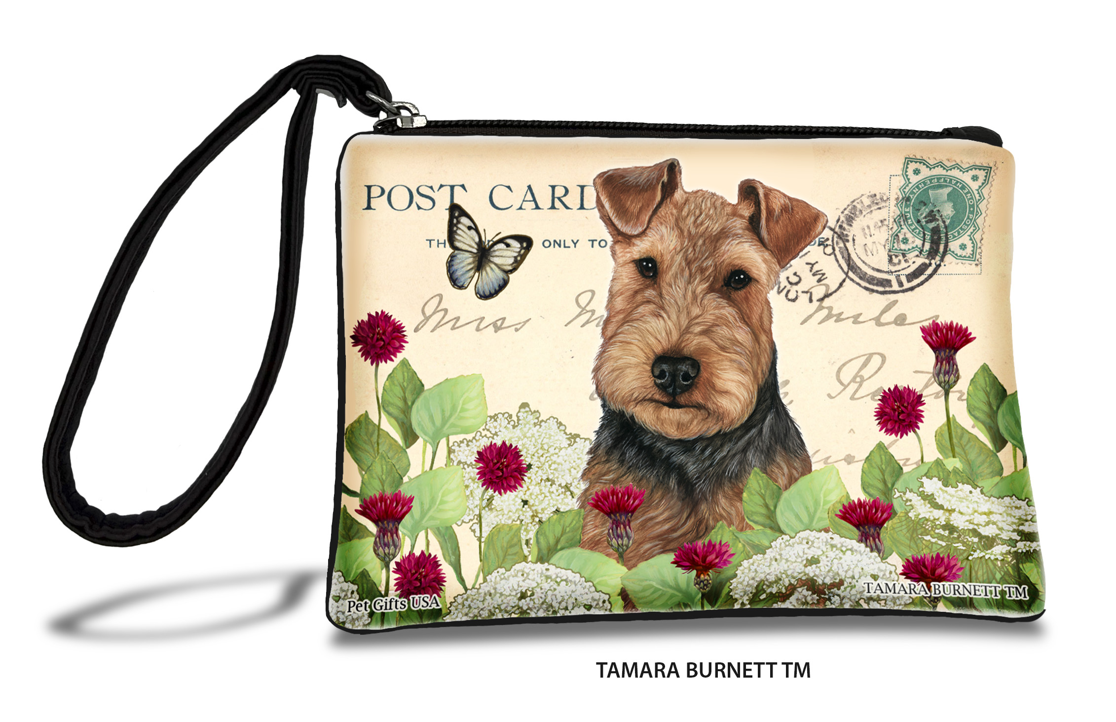 Welsh Terrier (__black_and_tan_) - Zippies Pet Pouch Coin Purse