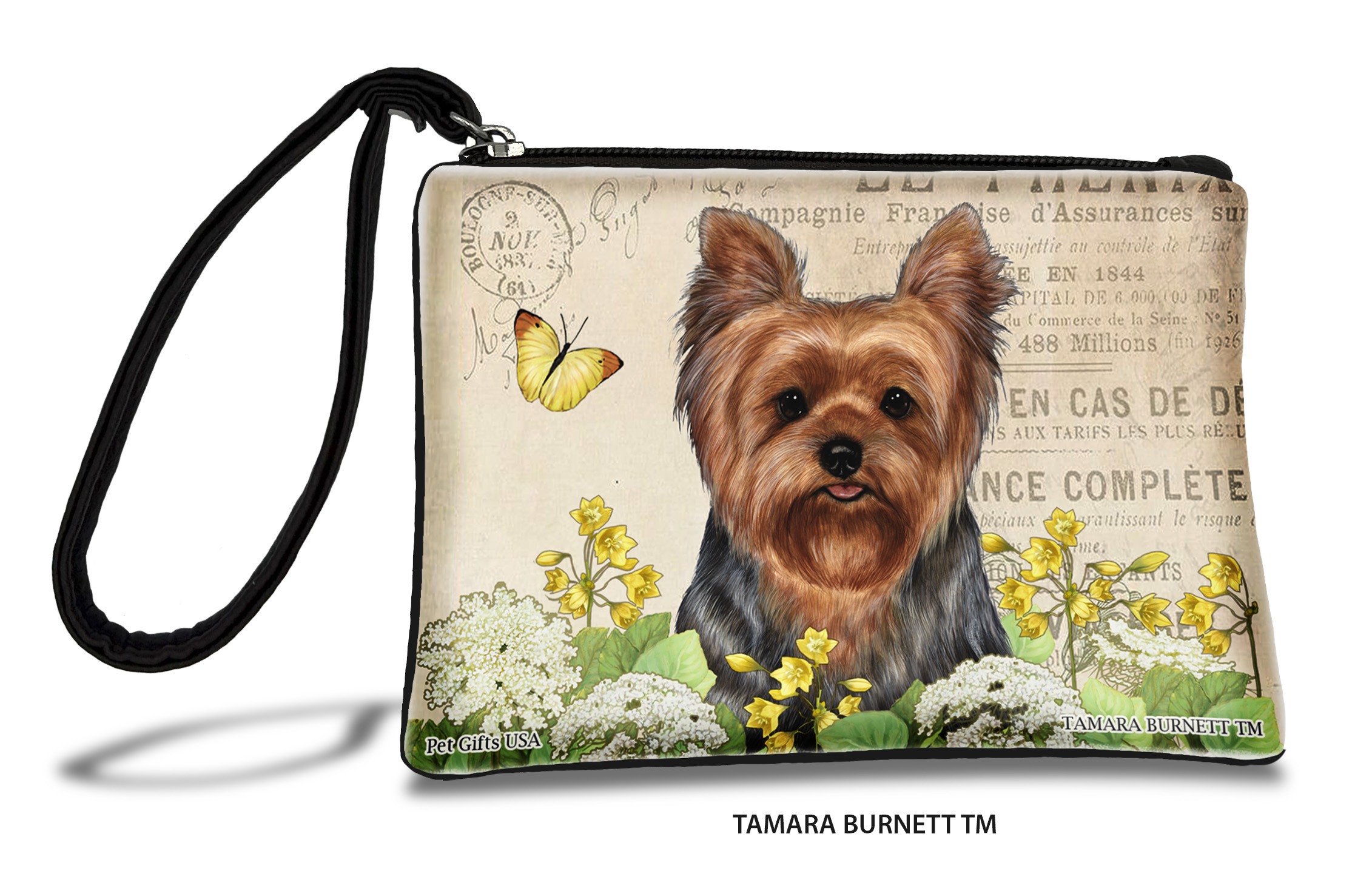  (Yorkie_adult_natural_coat_2_) - Zippies Pet Pouch Coin Purse