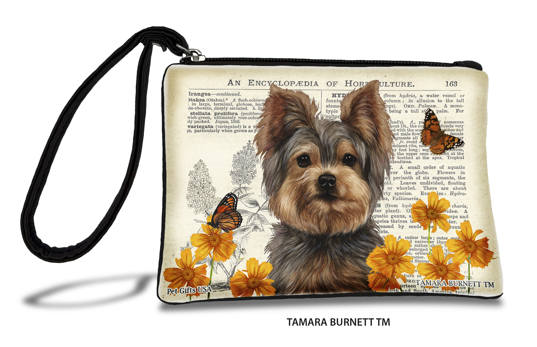  (Yorkie_adult_shor_coat_) - Zippies Pet Pouch Coin Purse