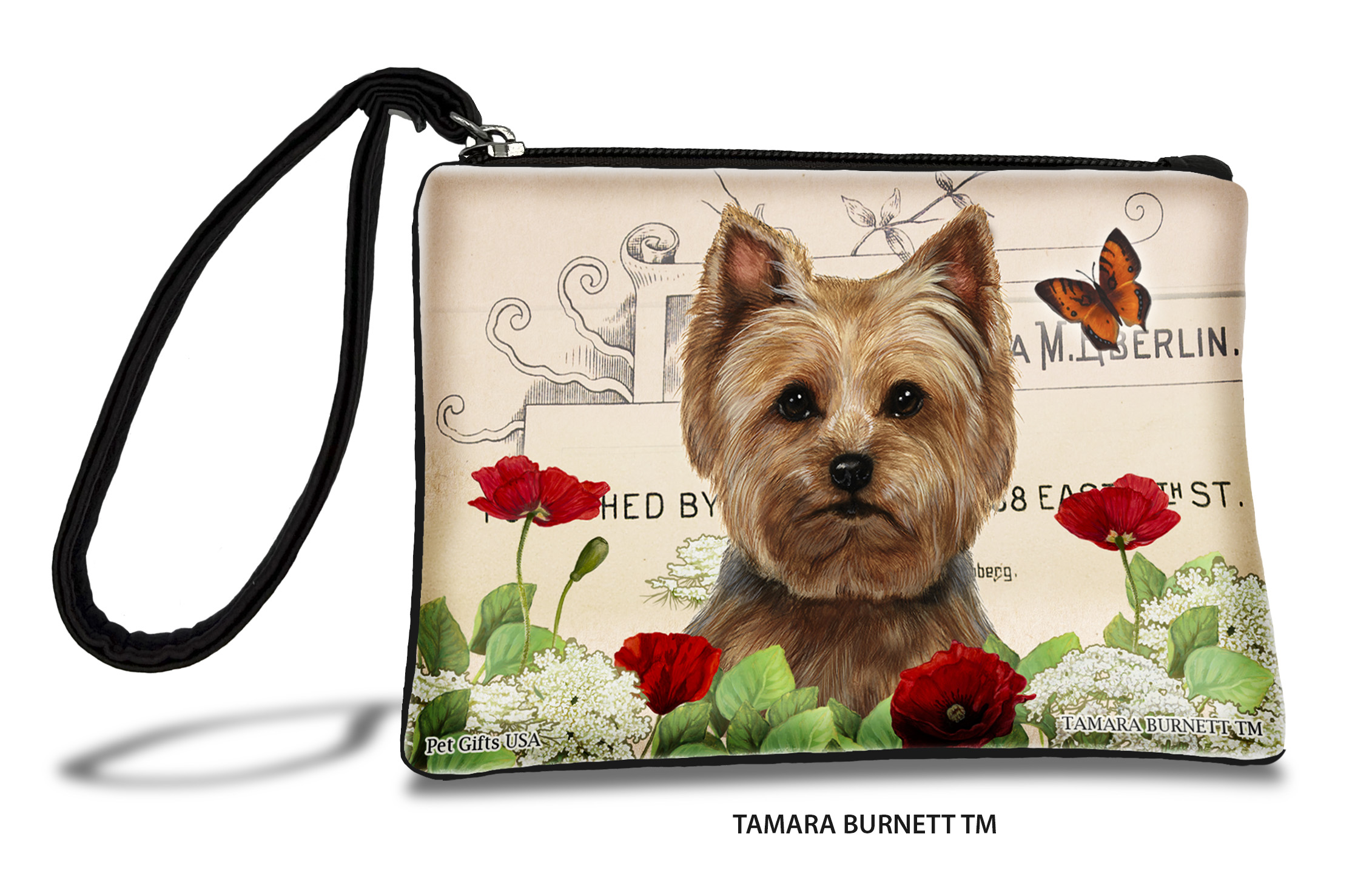  (Yorkie_Light_AKA_adult_short_coat_) - Zippies Pet Pouch Coin Purse