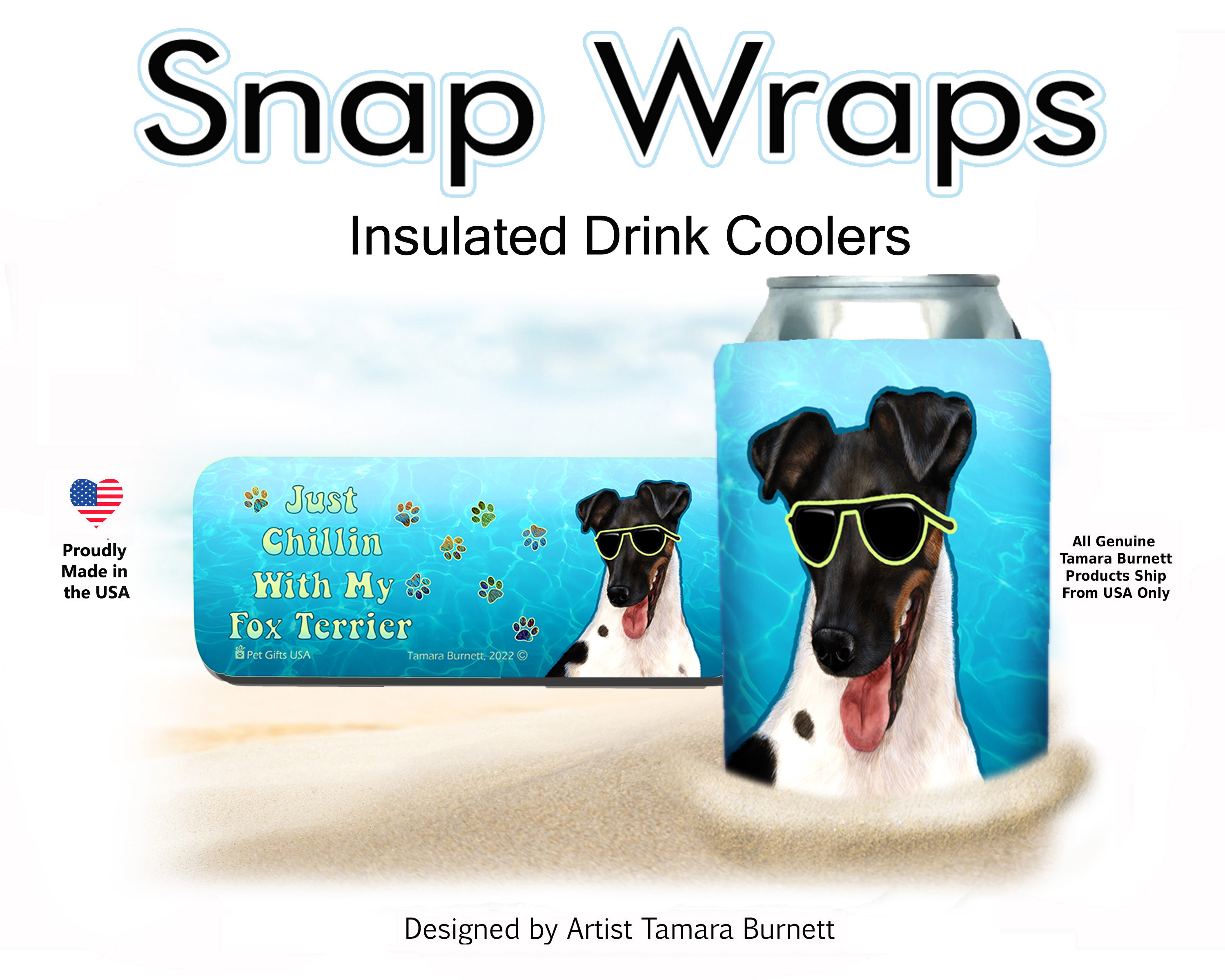 Dog Snap Wraps Drink Holders sample image