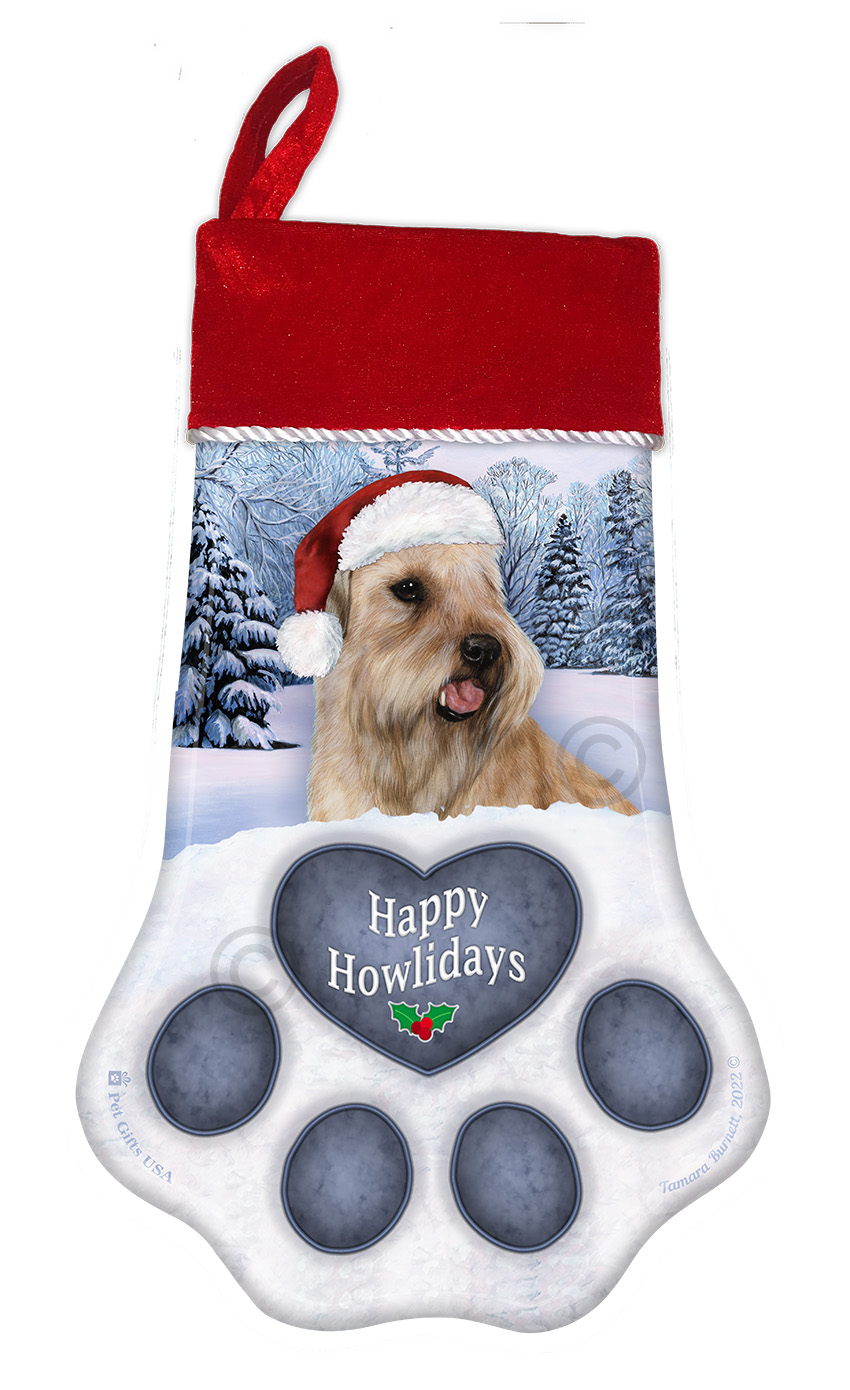 Soft Coated Wheaten Show Holiday Stocking image