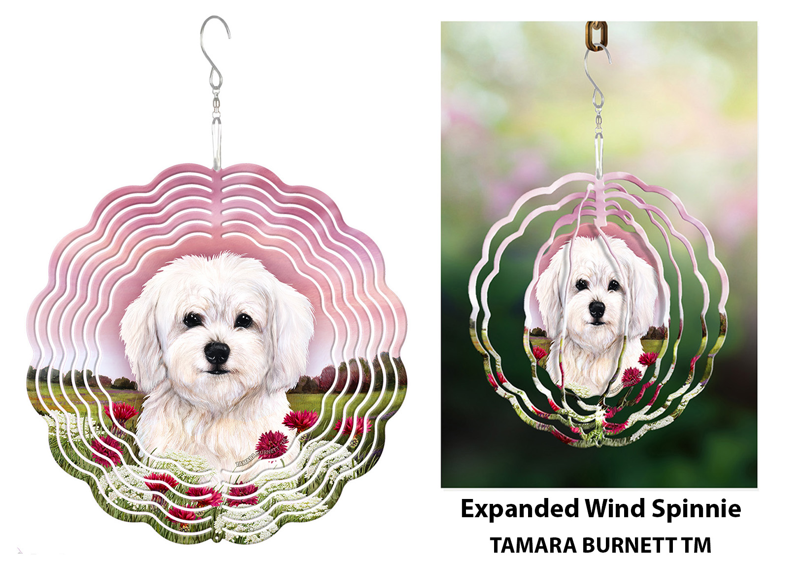 Cavachon White - Wind Spinner image