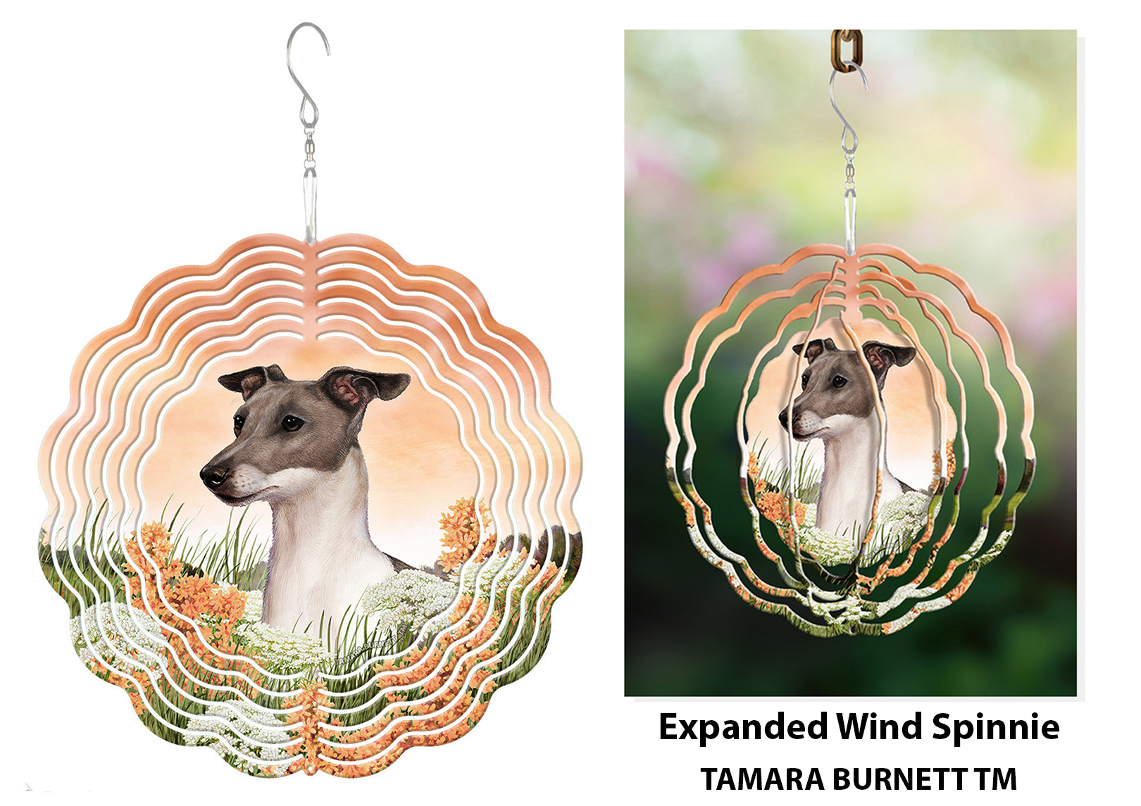Italian Greyhound Blue - Wind Spinner image