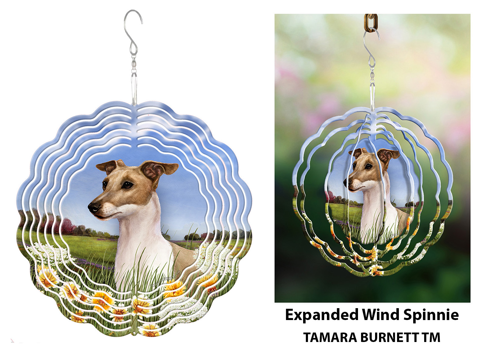 Italian Greyhound Fawn - Wind Spinner image