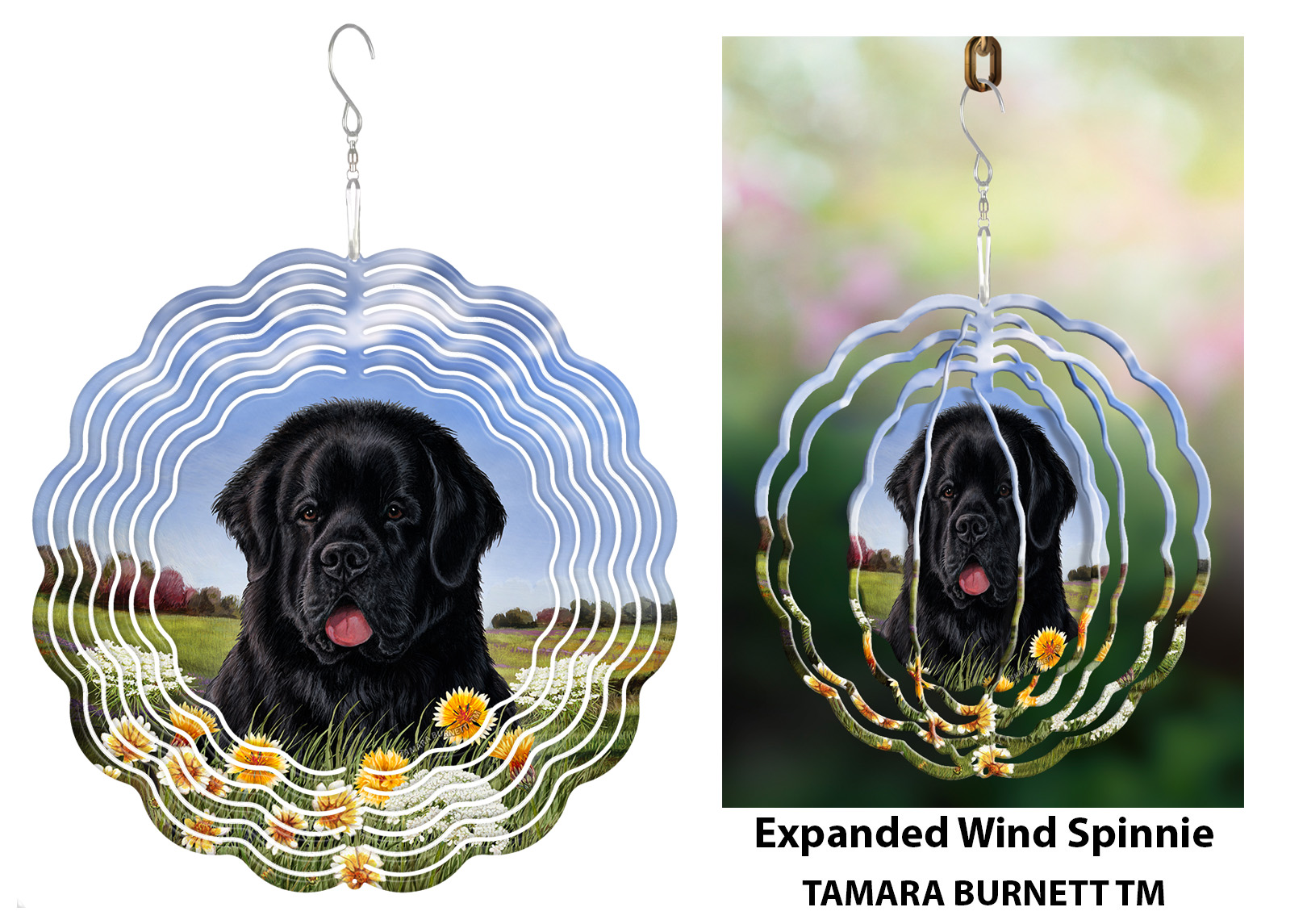 An image of product 30390 - Newfoundland Black - Wind Spinner