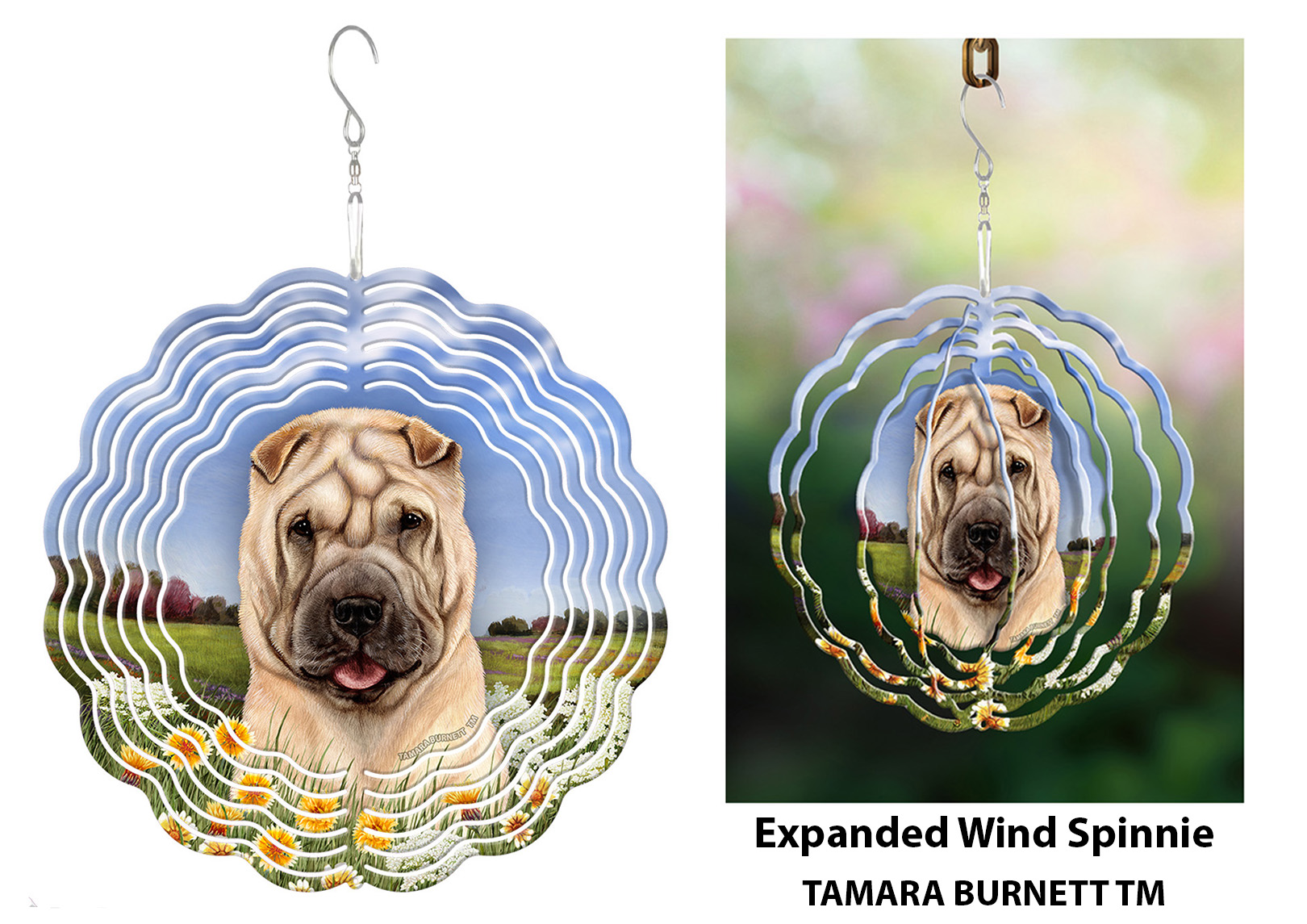 Shar Pei Cream - Wind Spinner image